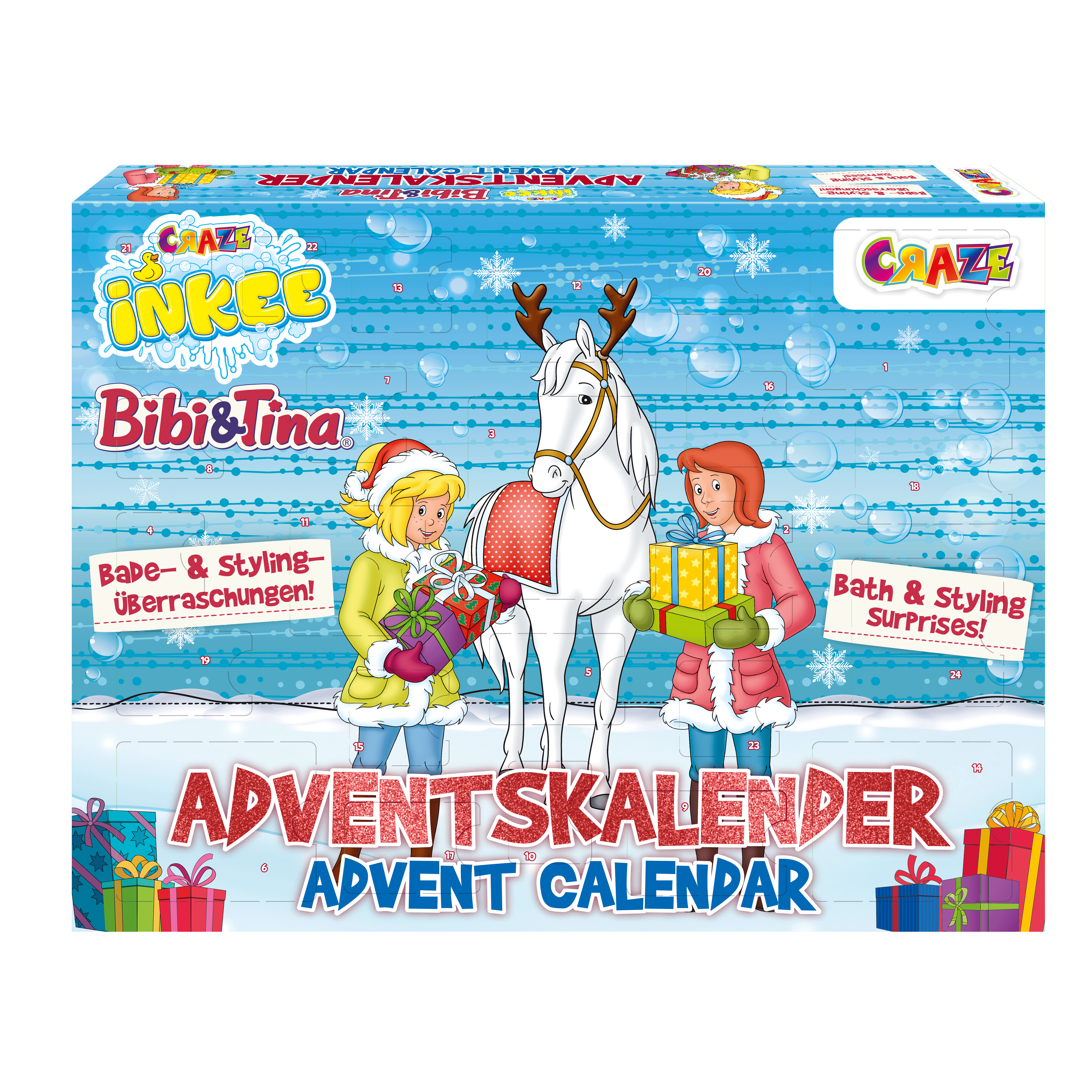 INKEE Bibi & Tina Bad & Styling Adventskalender