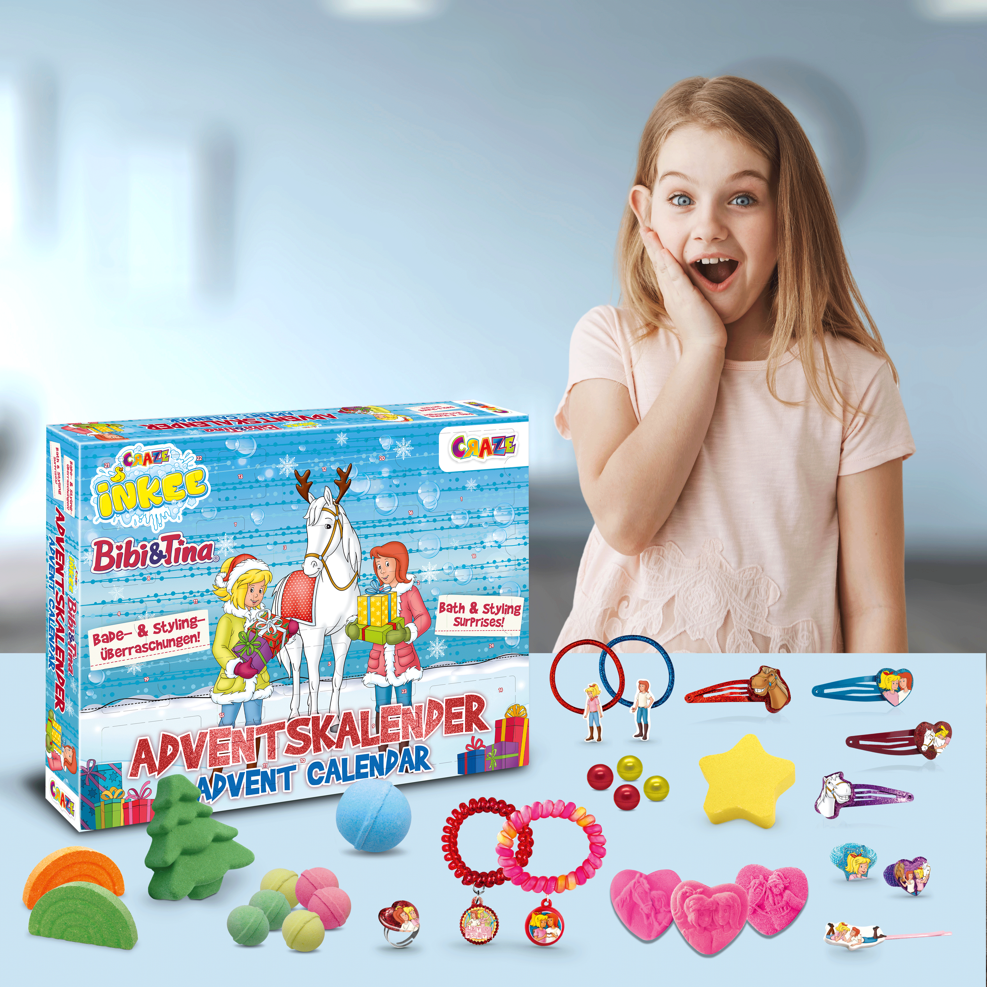 INKEE Bibi & Tina Bad & Styling Adventskalender
