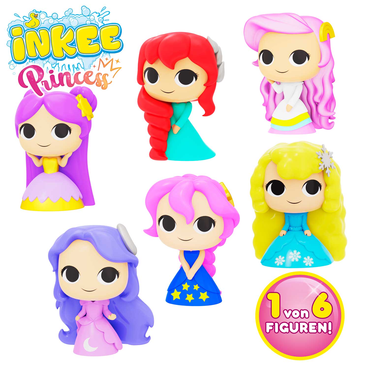 INKEE - Princess Überraschungs-Badekugel