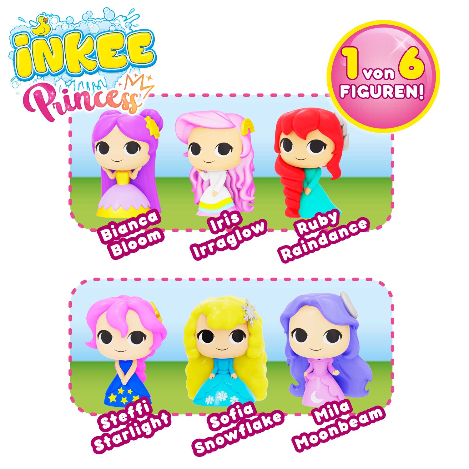 INKEE - Princess Überraschungs-Badekugel