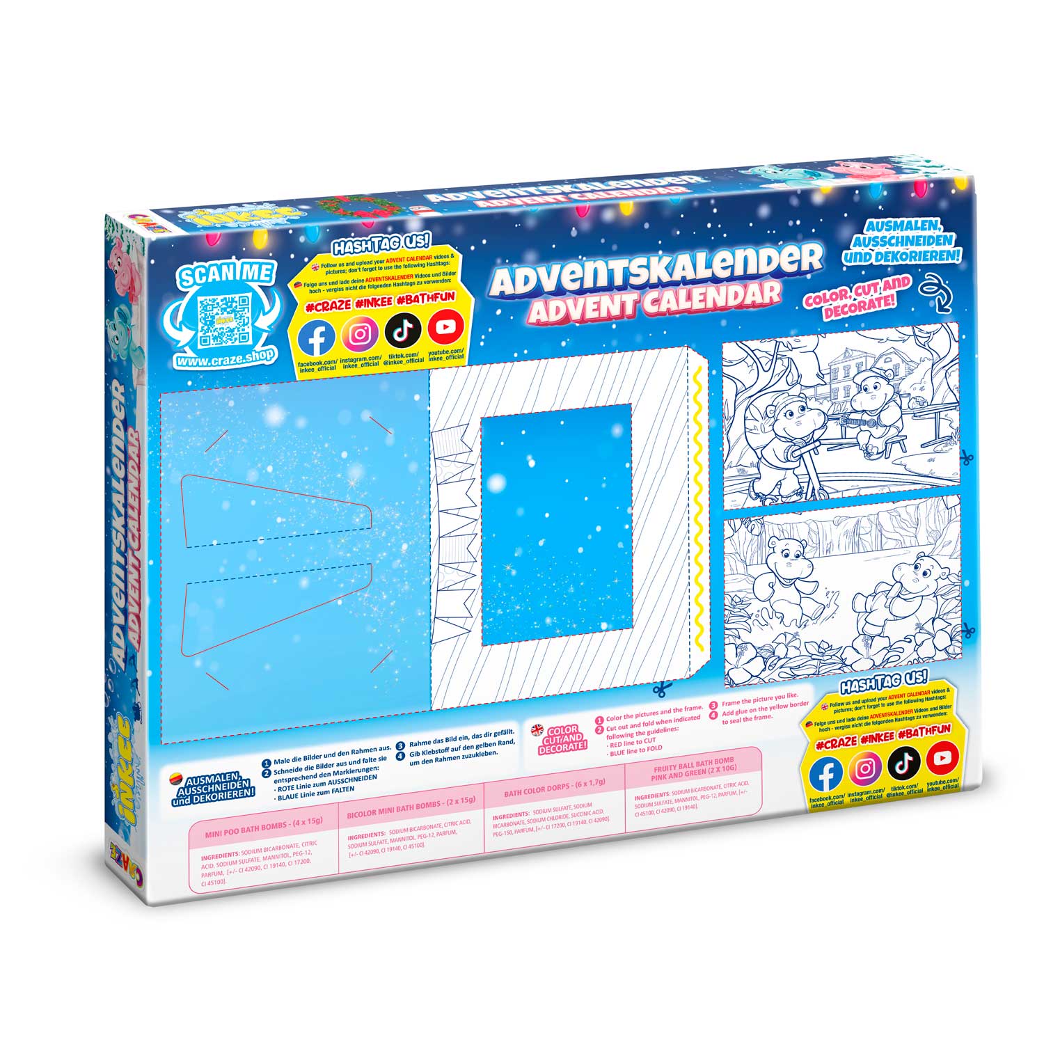 ADVENTSKALENDER - INKEE Badespaß