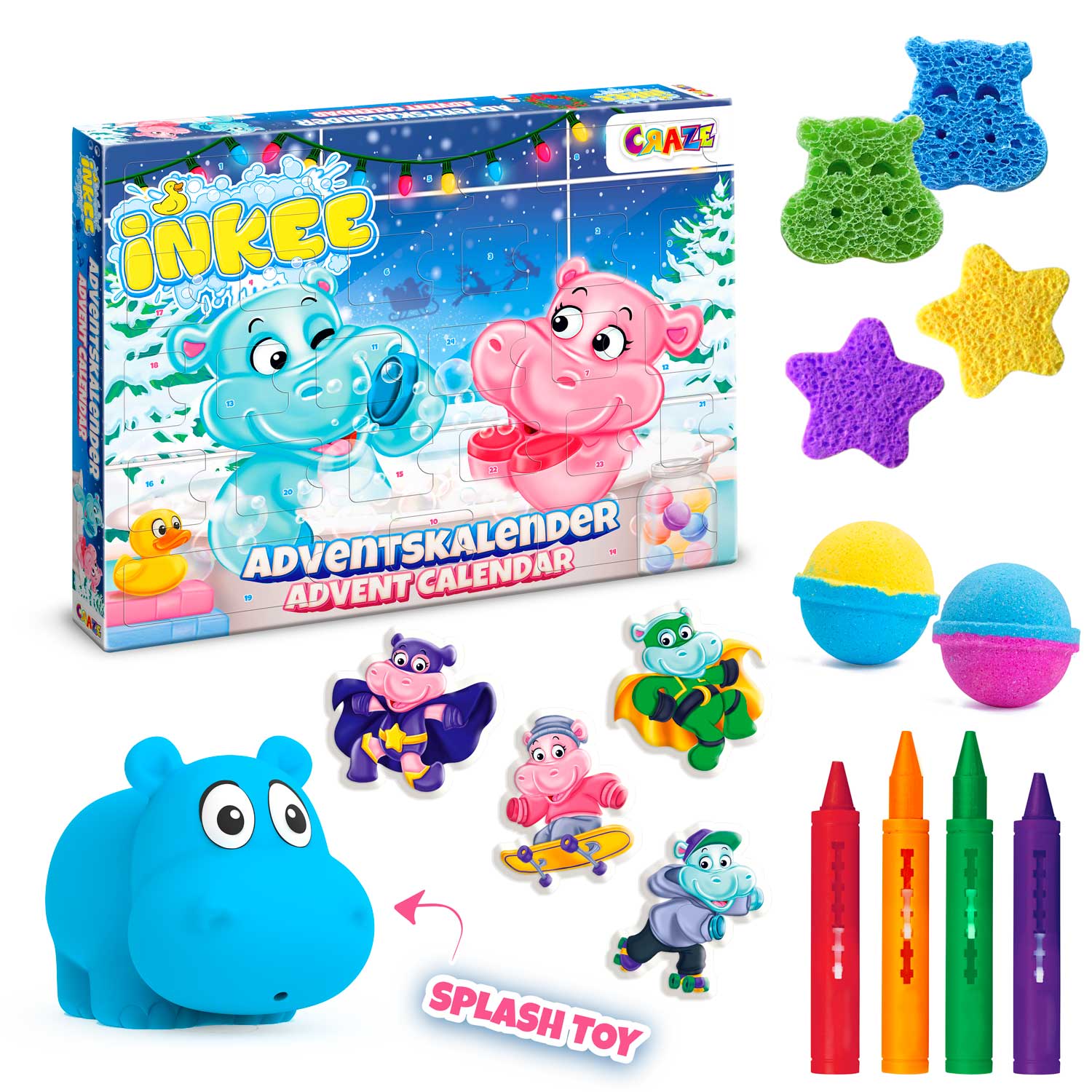 ADVENTSKALENDER - INKEE Badespaß