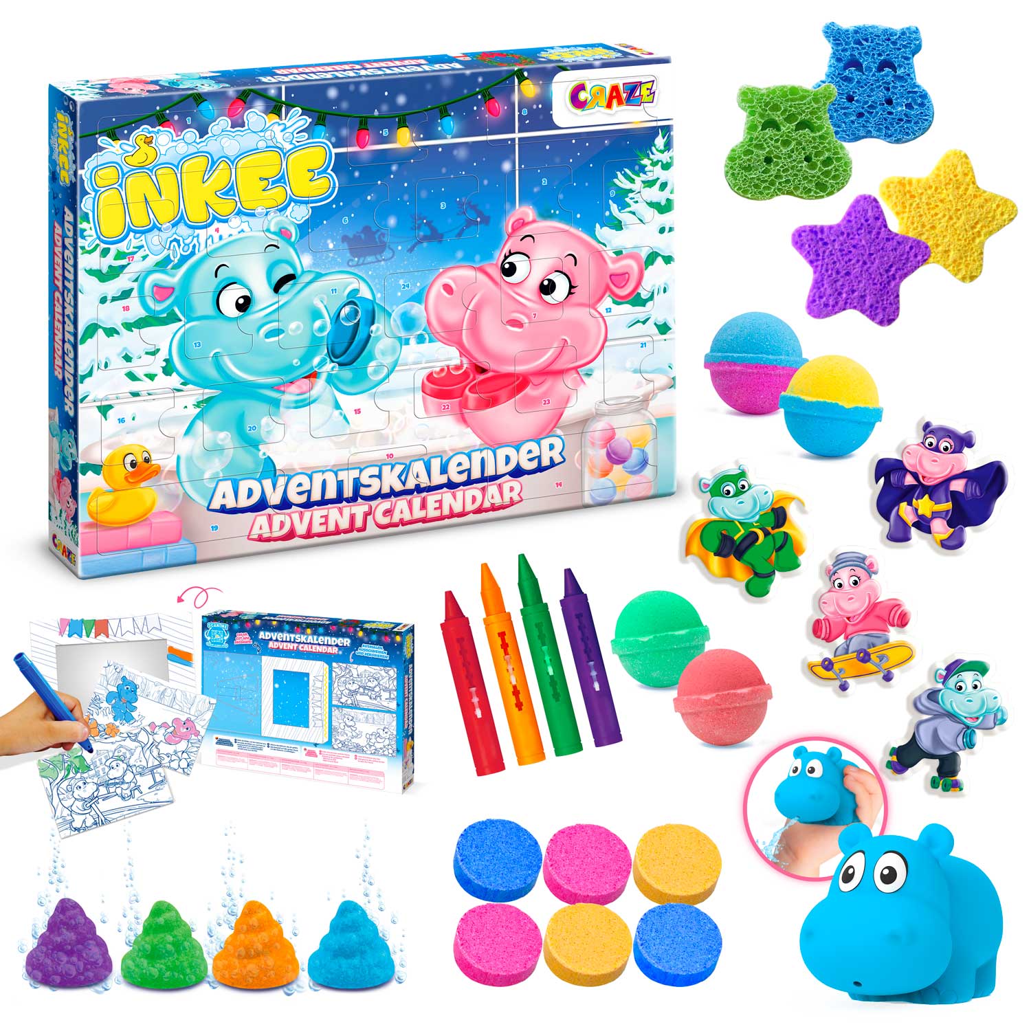 ADVENTSKALENDER - INKEE Badespaß