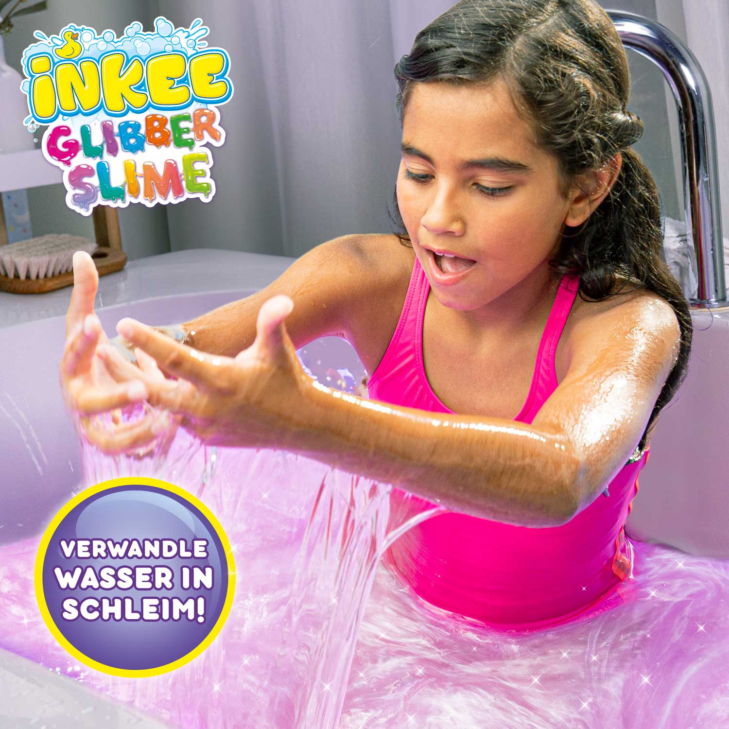 INKEE - Bade-Glibber-Schleim Einhorn