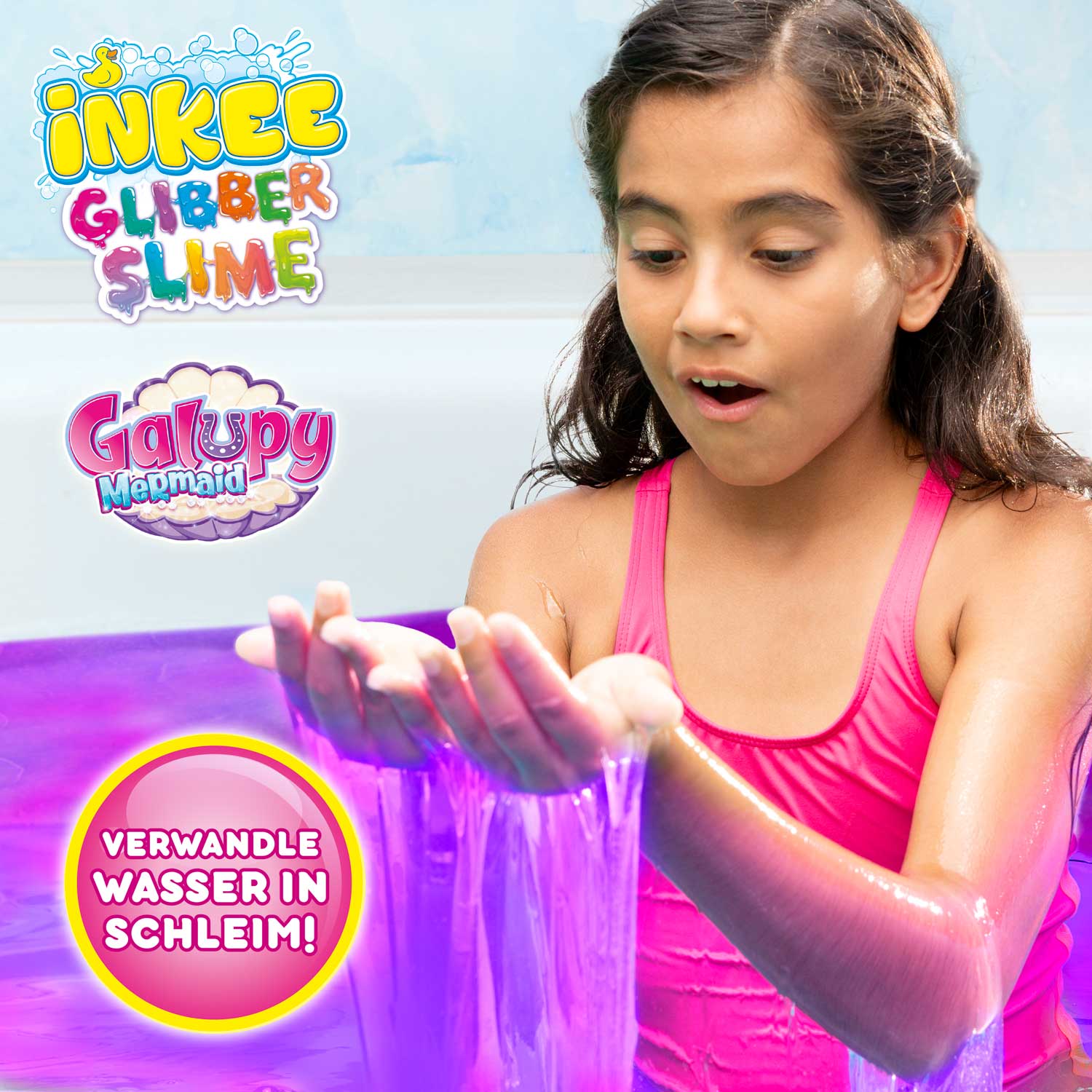 INKEE - Bade-Glibber-Schleim Galupy Mermaid