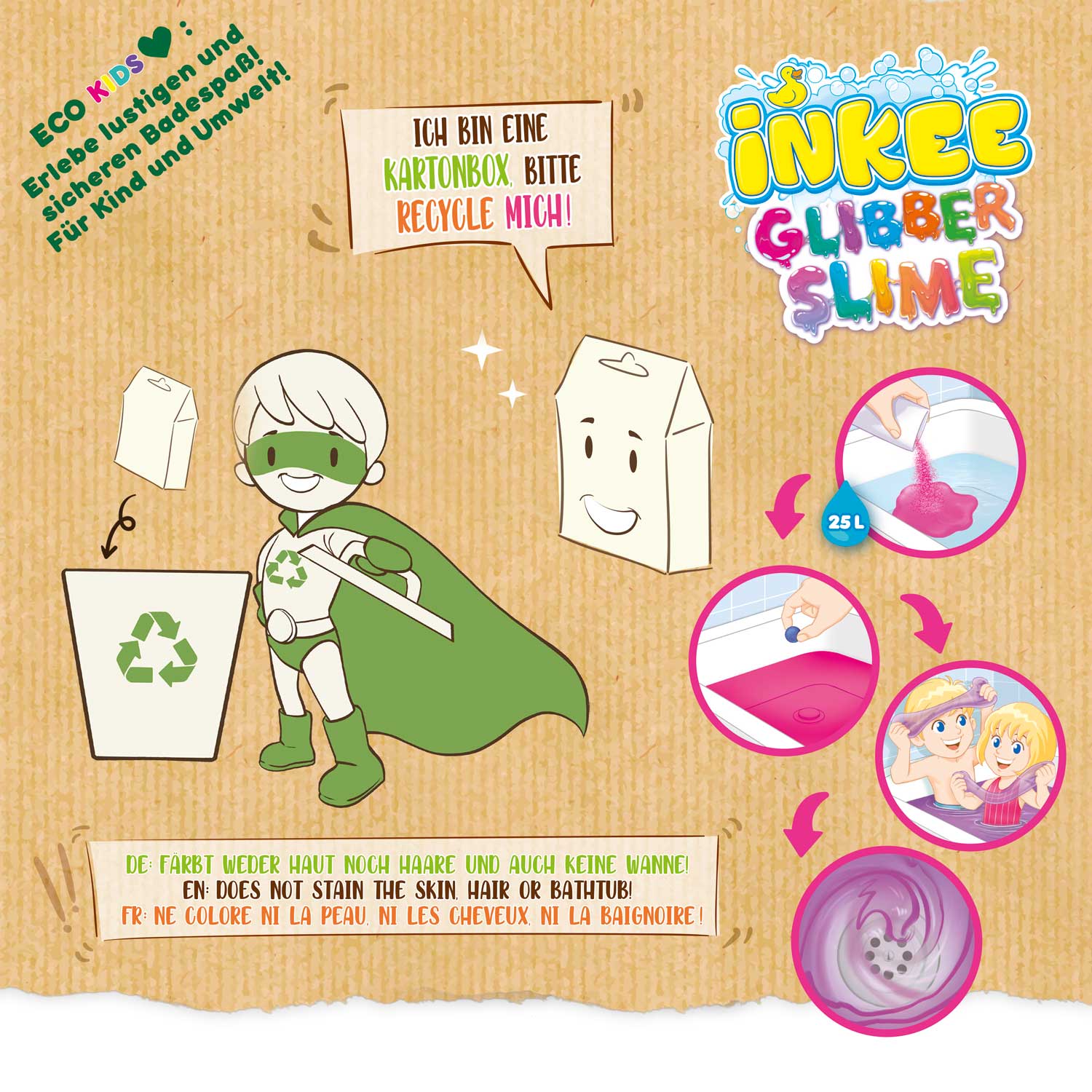 INKEE - Bade-Glibber-Schleim Galupy Mermaid