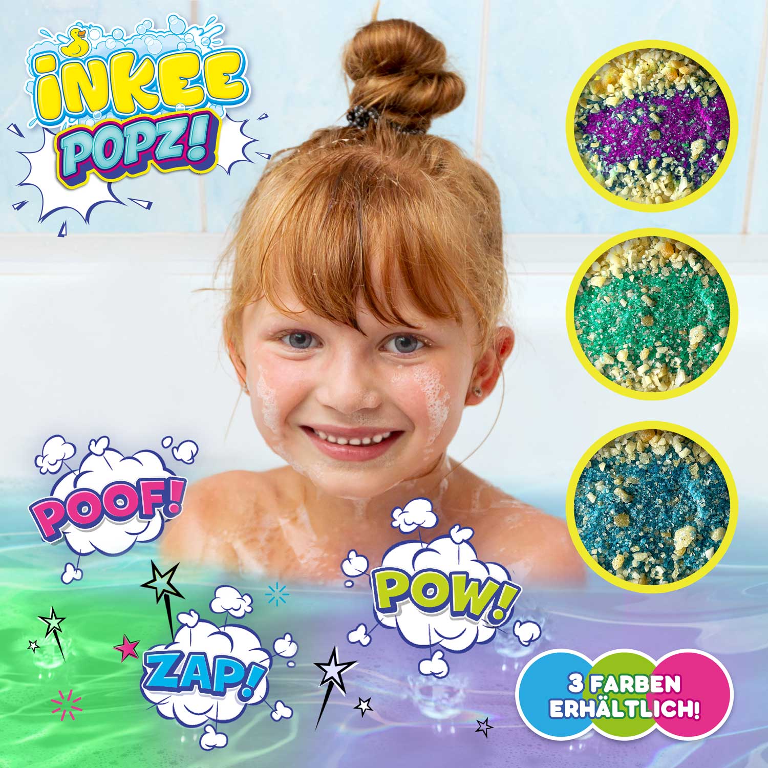 INKEE - POPZ Knister Badesalz