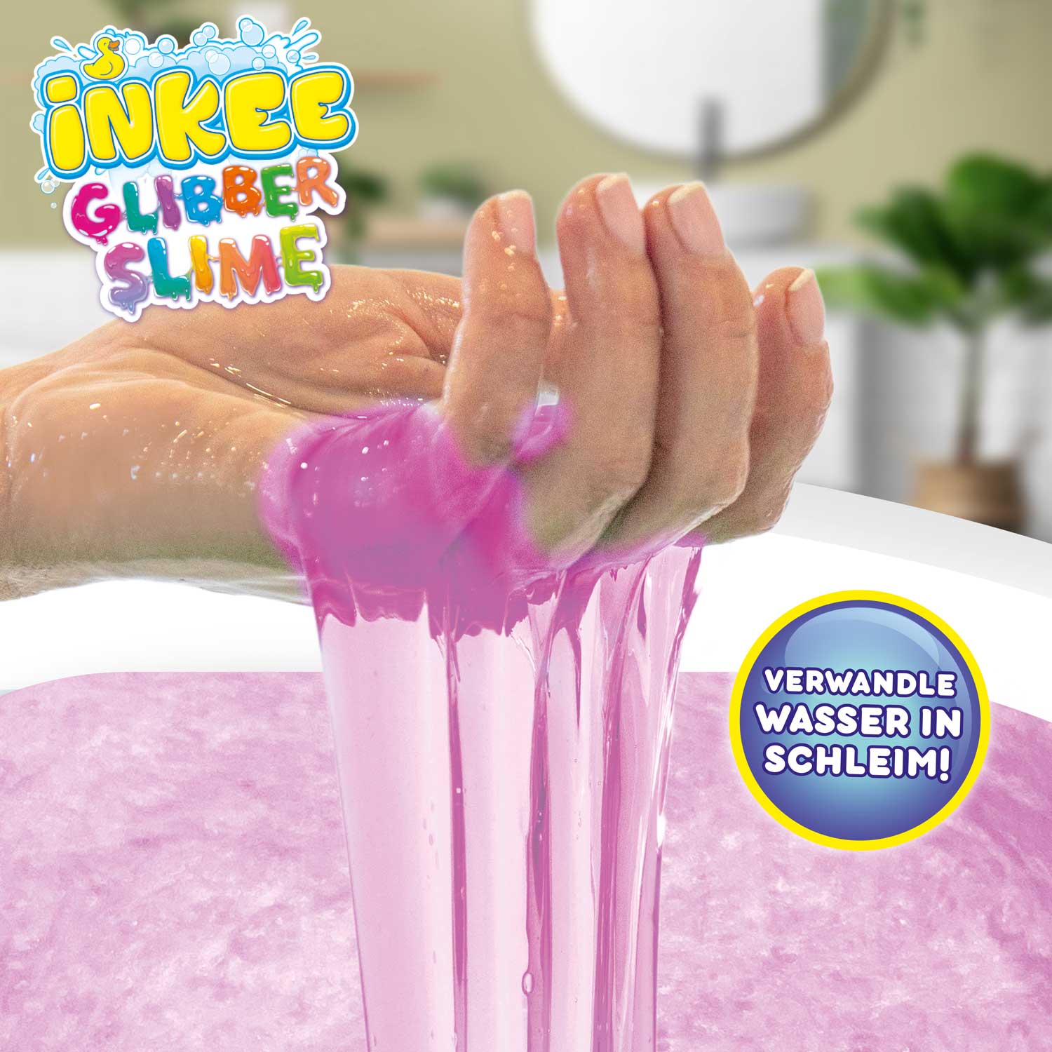 INKEE - Bade-Glibber-Schleim Mini (gemischt)