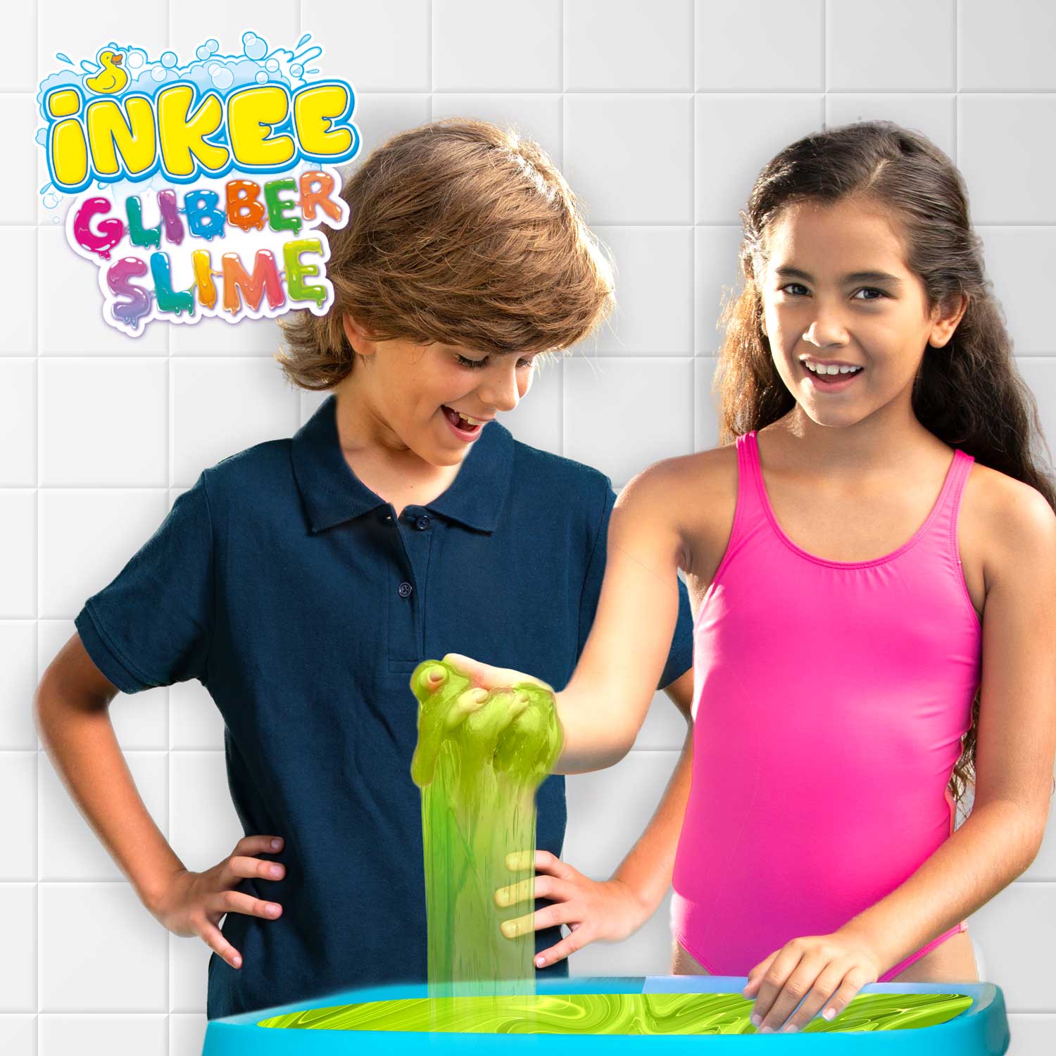INKEE - Bade-Glibber-Schleim Mini (gemischt)