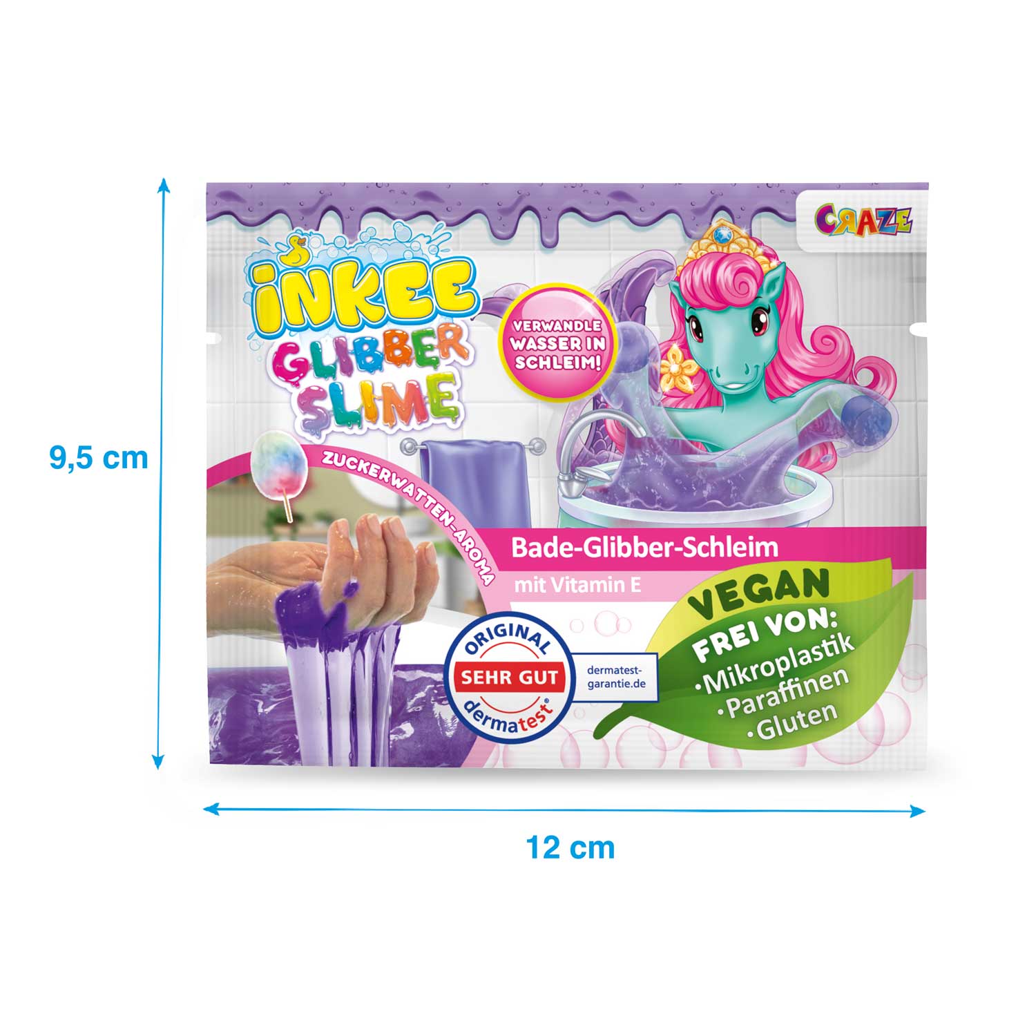 INKEE - Bade-Glibber-Schleim Mini (gemischt)