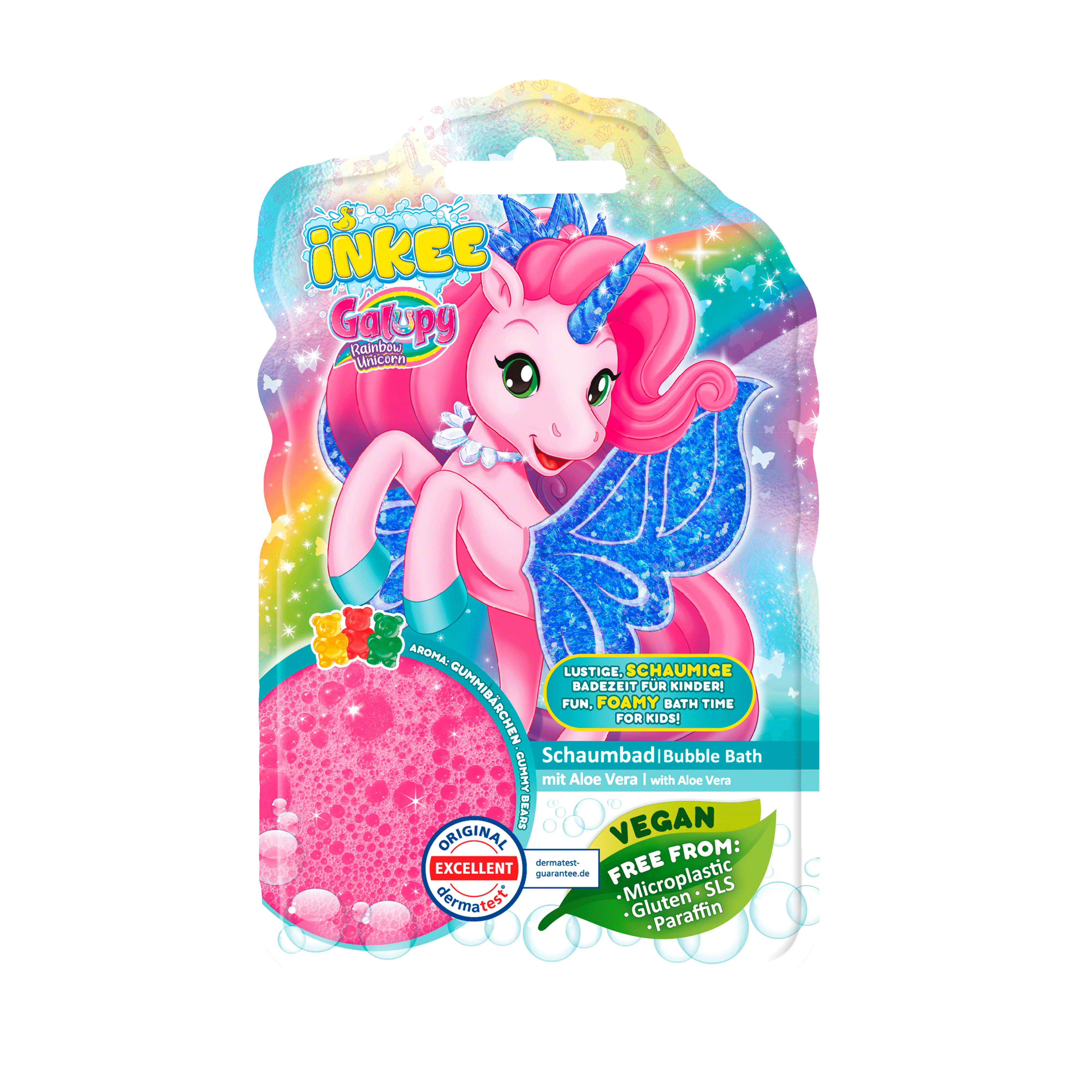 INKEE - Schaumbad Galupy Unicorn