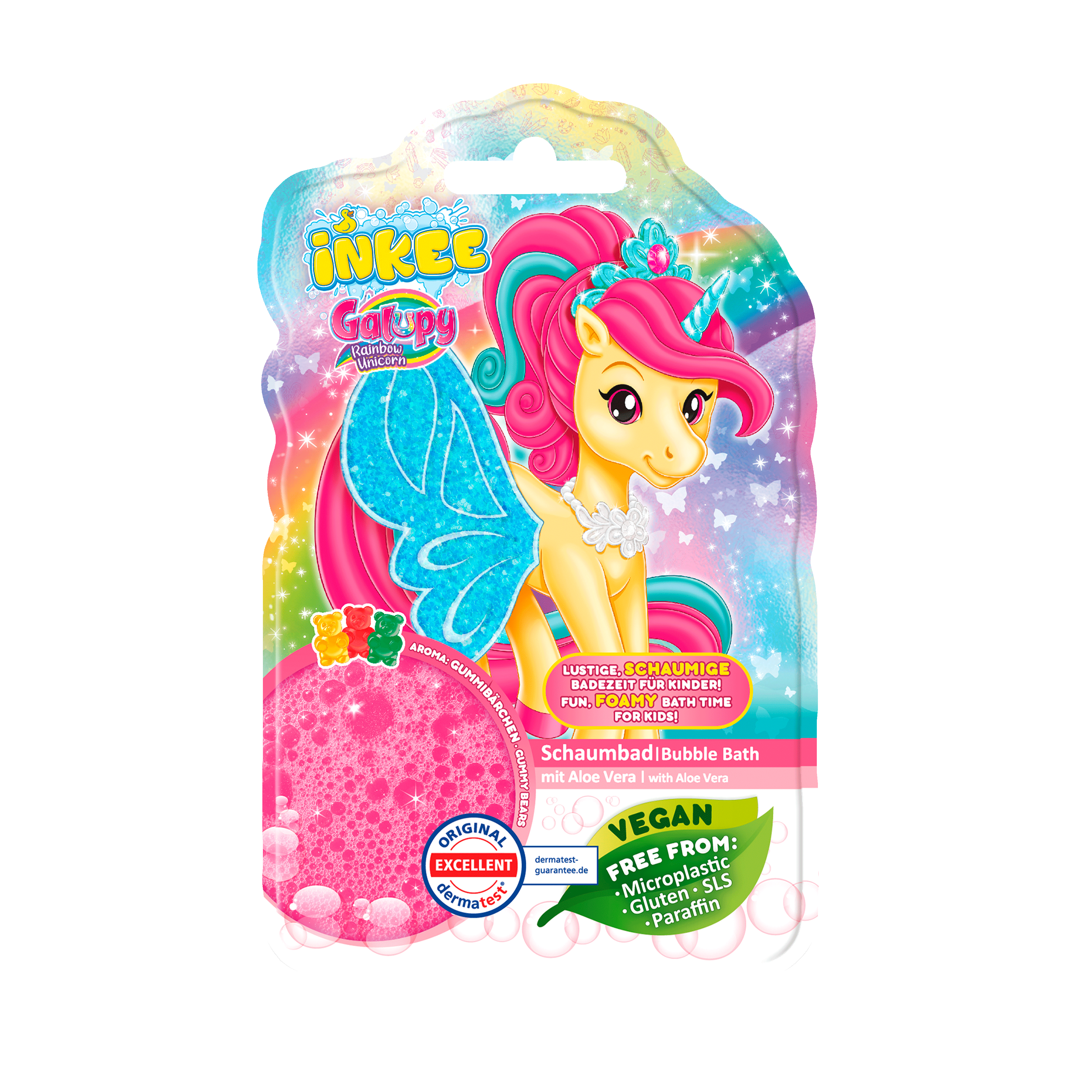 INKEE - Schaumbad Galupy Unicorn