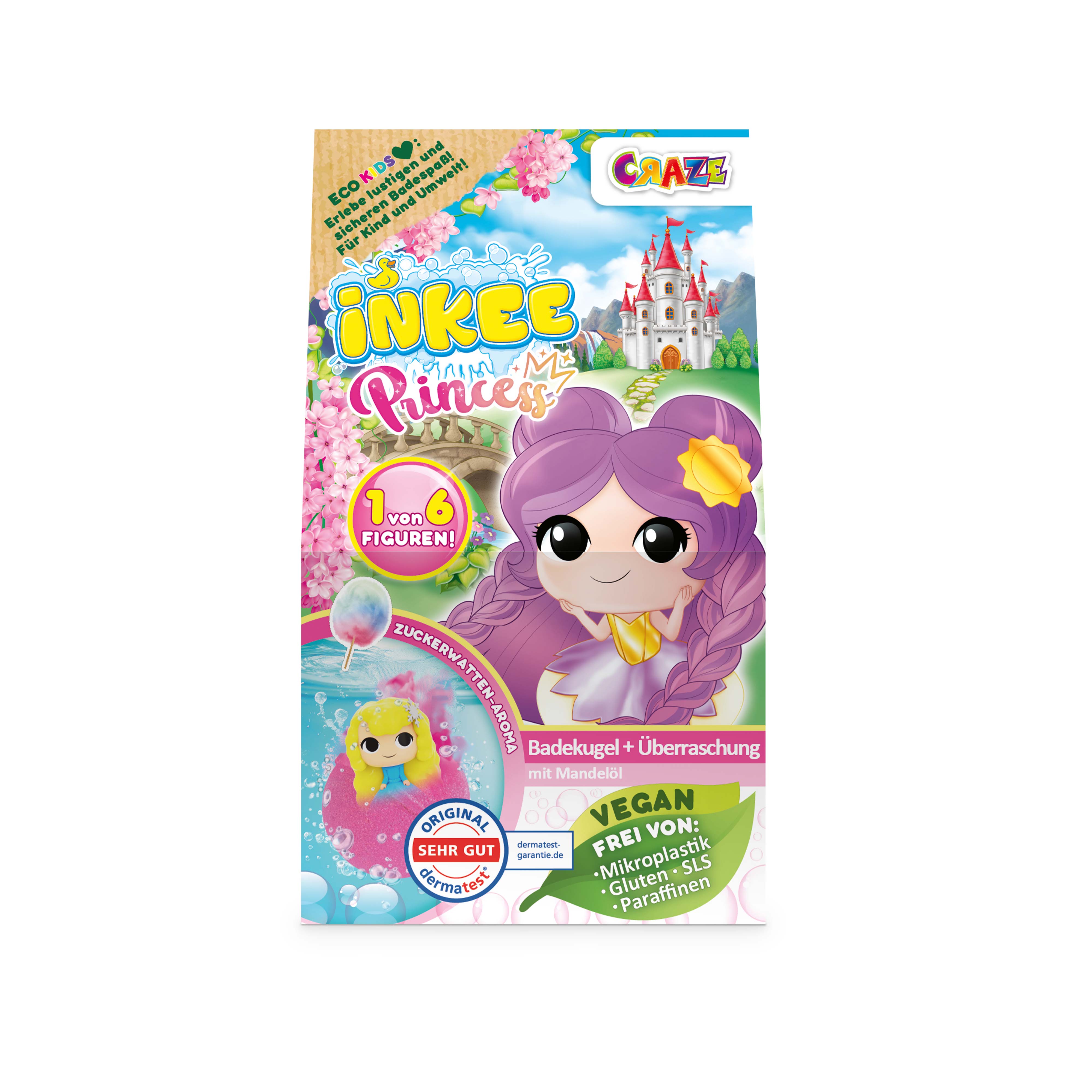 INKEE - Princess Überraschungs-Badekugel