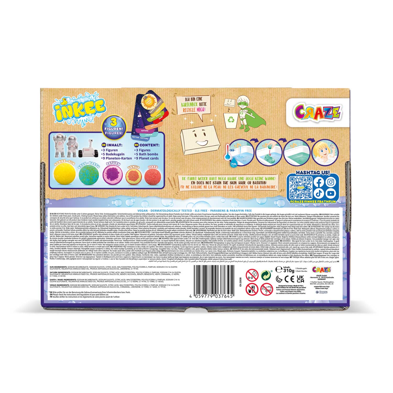 INKEE - Geschenkbox Space