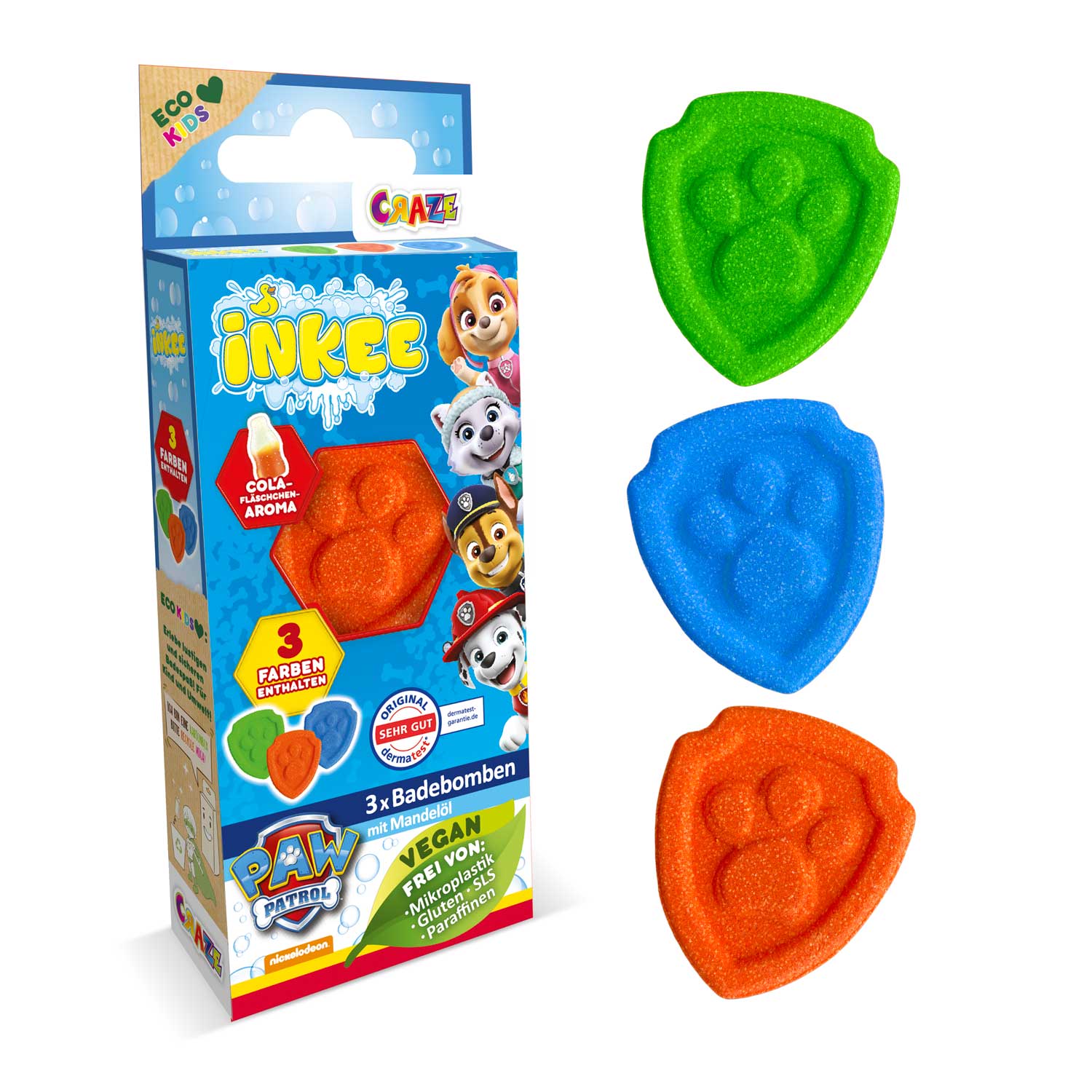 INKEE - 3-Pack Box Paw Patrol
