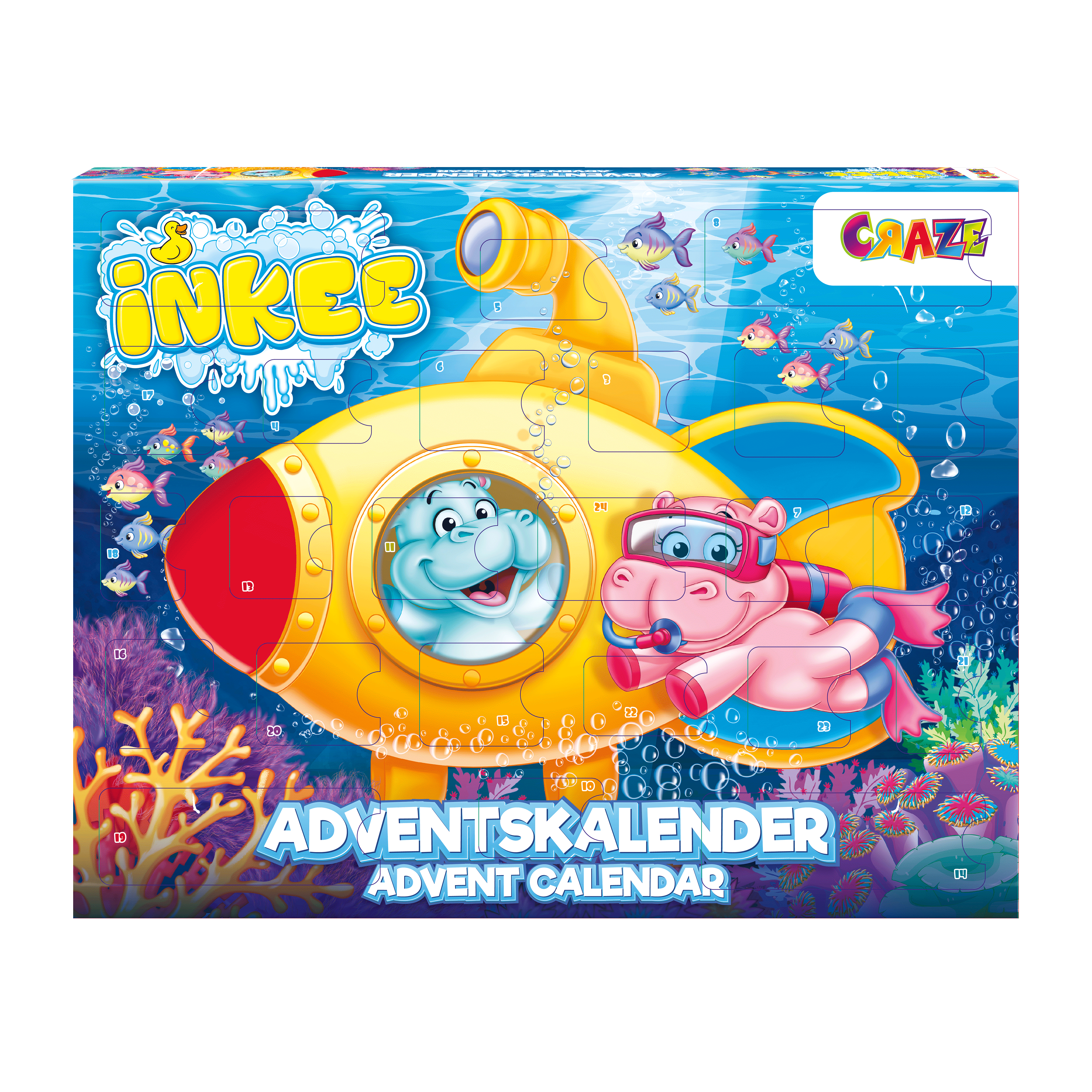 ADVENTSKALENDER - Inkee Bath Fun