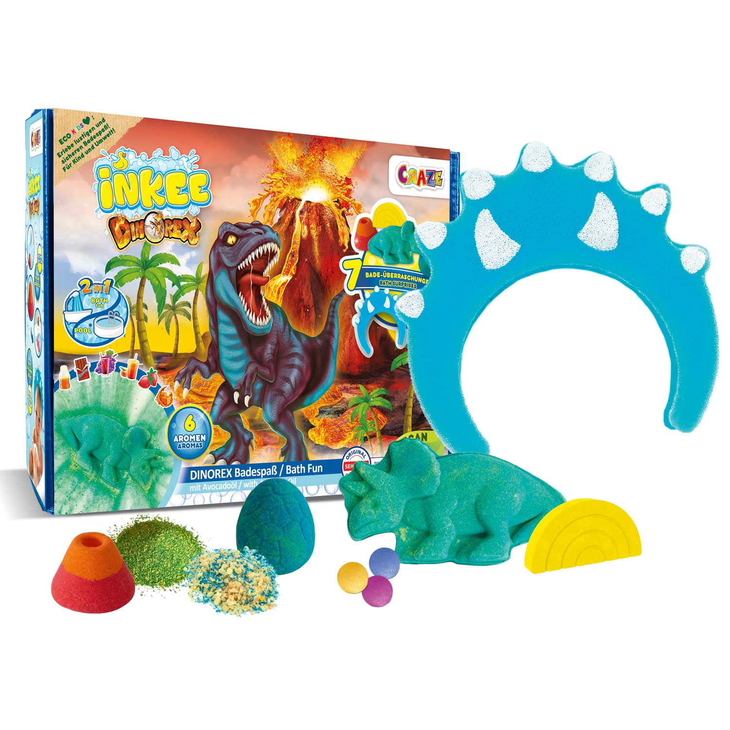 INKEE - Geschenkbox Dino