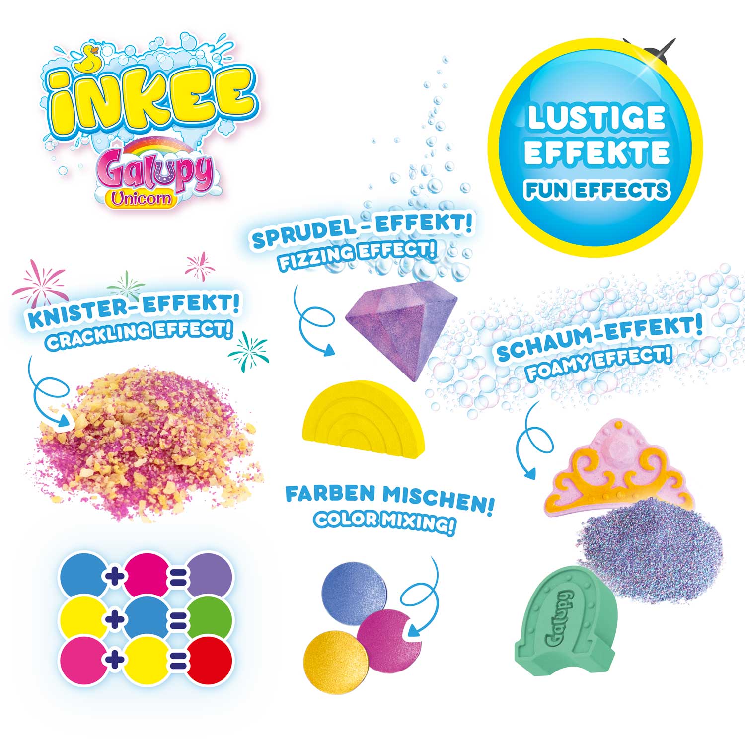 INKEE - Geschenkbox Galupy Unicorn