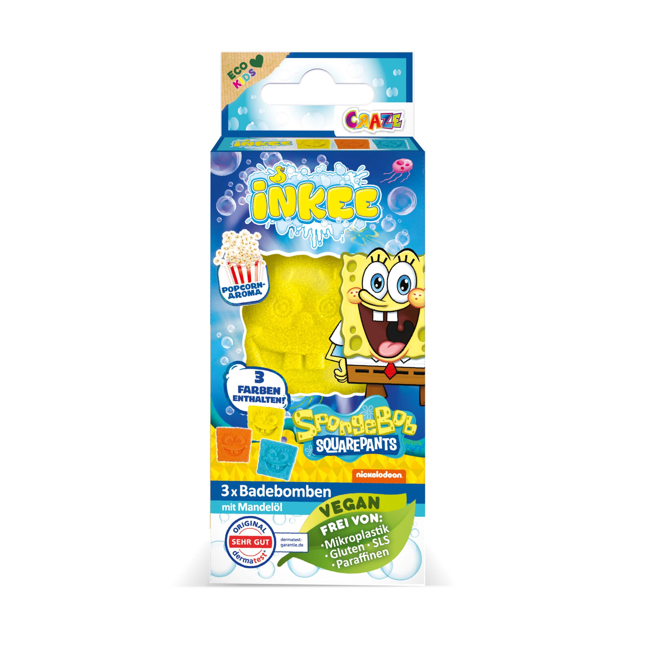 INKEE - 3-Pack Box SpongeBob