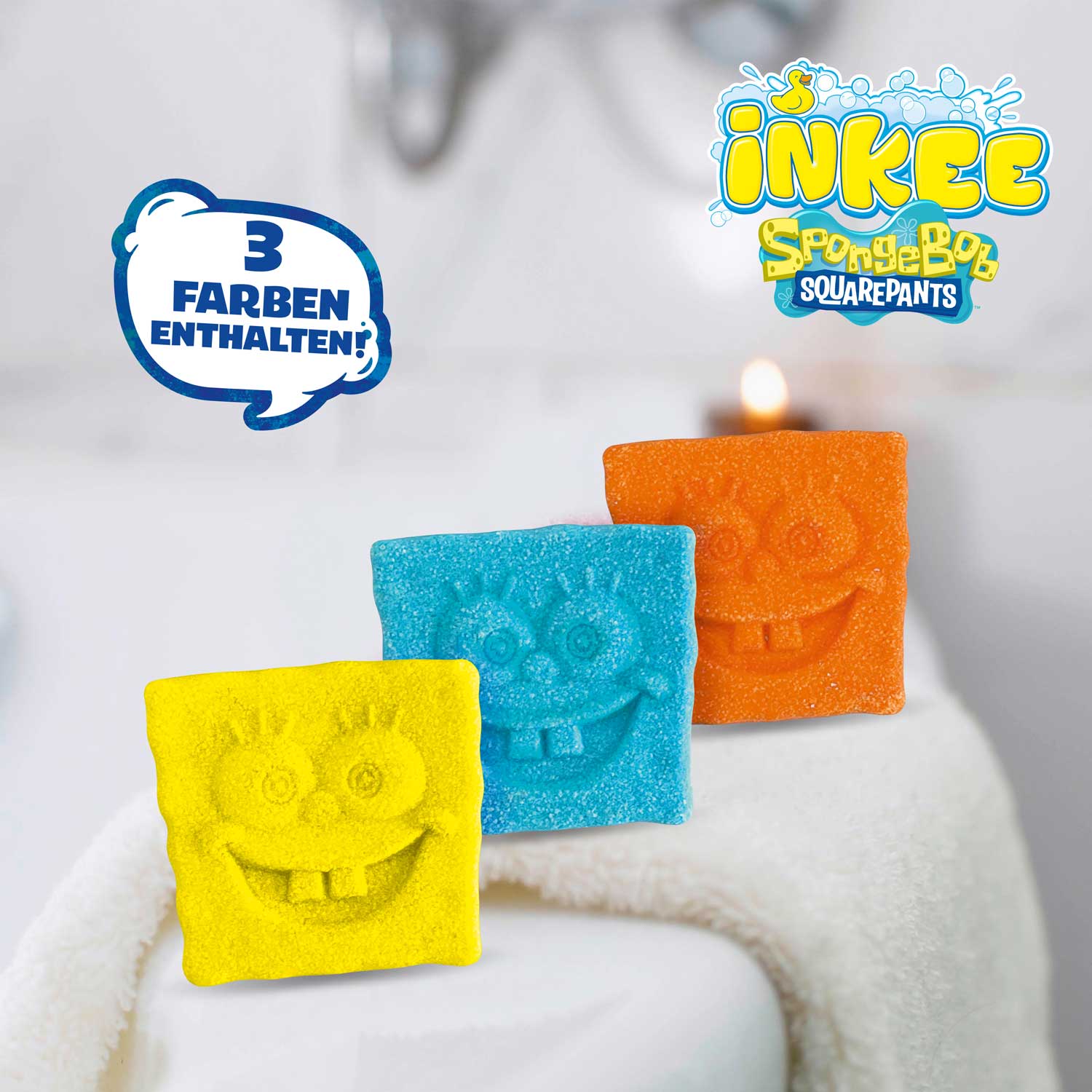 INKEE - 3-Pack Box SpongeBob
