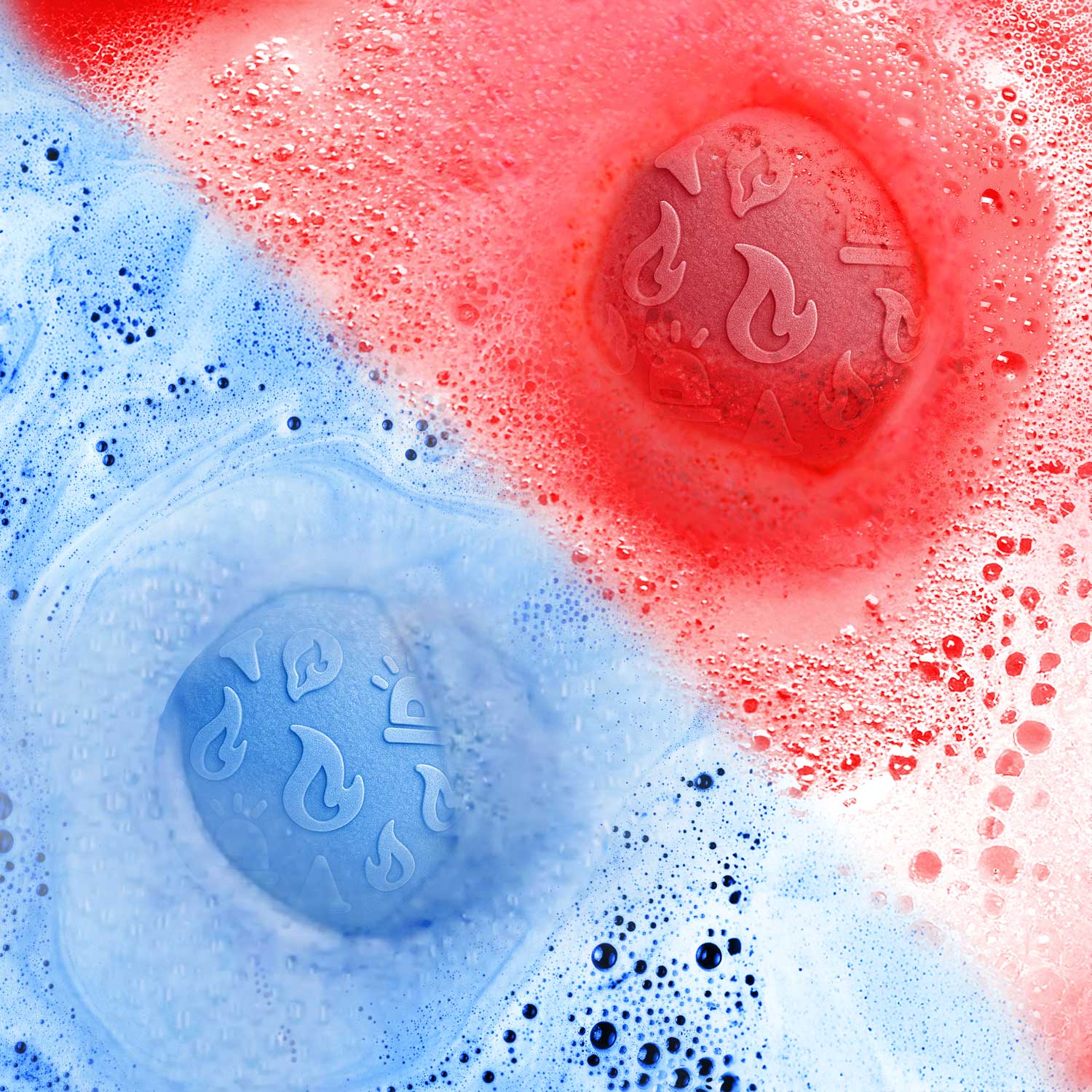 INKEE - Blaulicht Bande Überraschungs-Badekugel