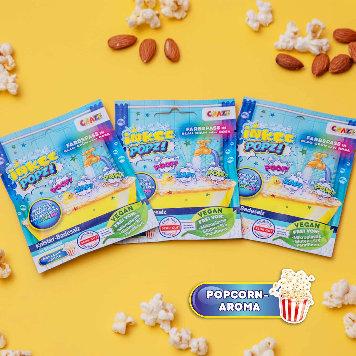 INKEE - POPZ Knister Badesalz