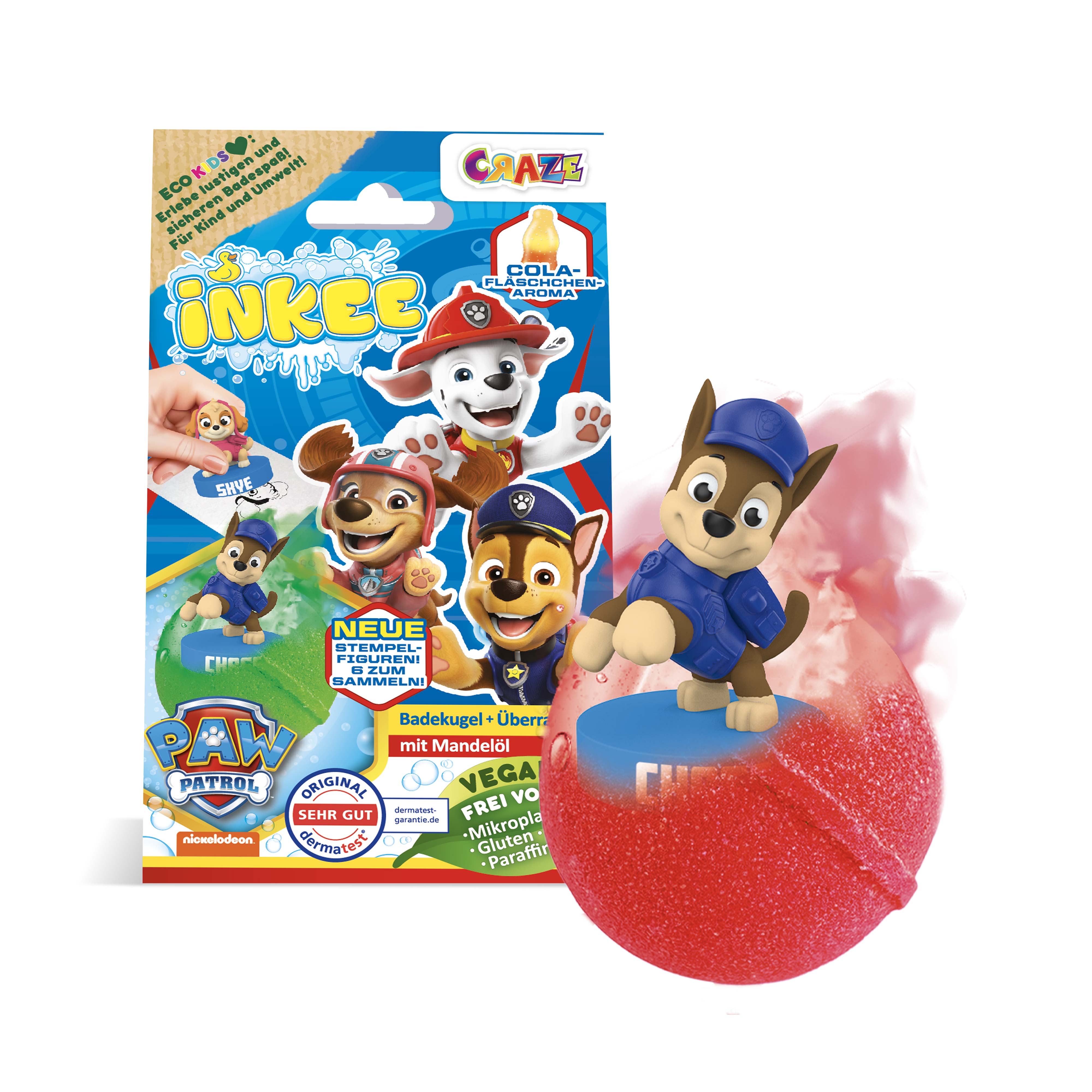 INKEE - Paw Patrol Überraschungs-Badekugel