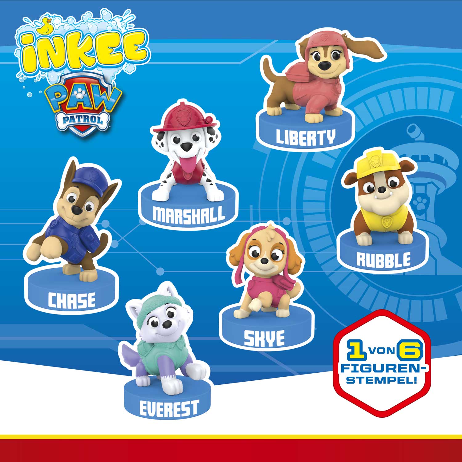 INKEE - Paw Patrol Überraschungs-Badekugel