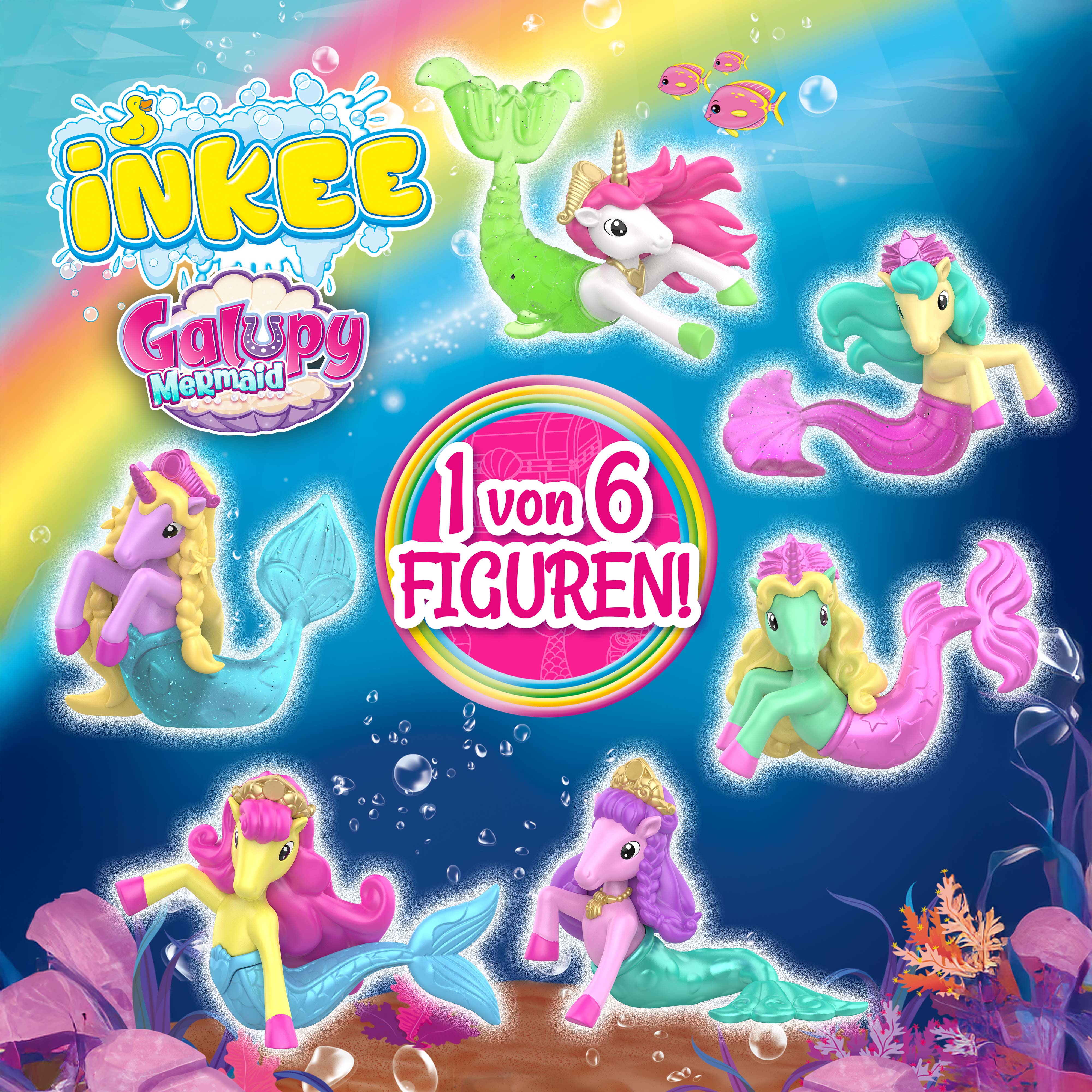 INKEE - Galupy Mermaid Überraschungs-Badekugel