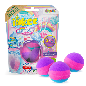 INKEE - 3-Pack Bag Rainbow World