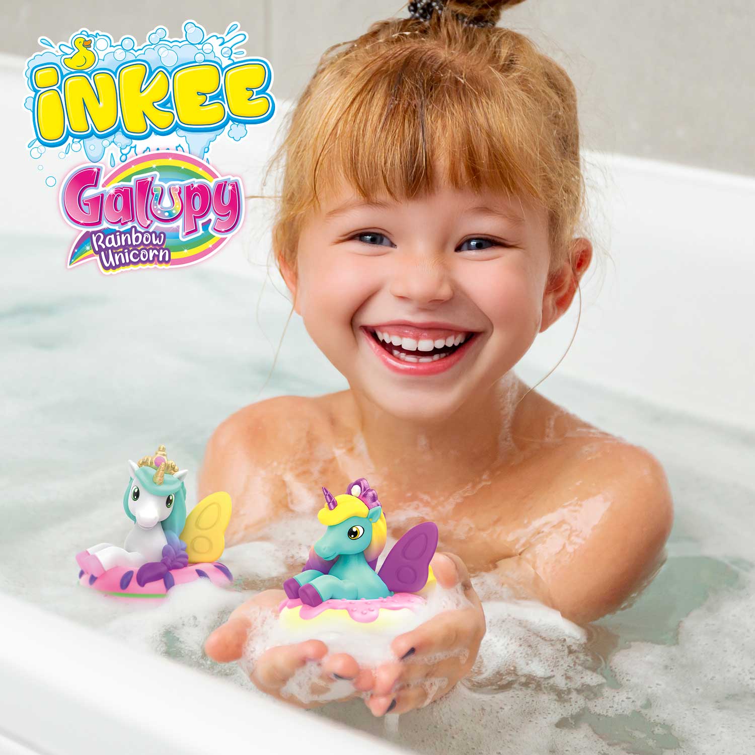 INKEE TOYS - Magic Bath Galupy Unicorn Star