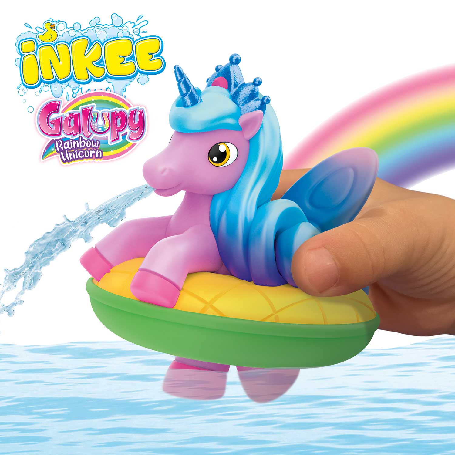 INKEE TOYS - Magic Bath Galupy Unicorn Star
