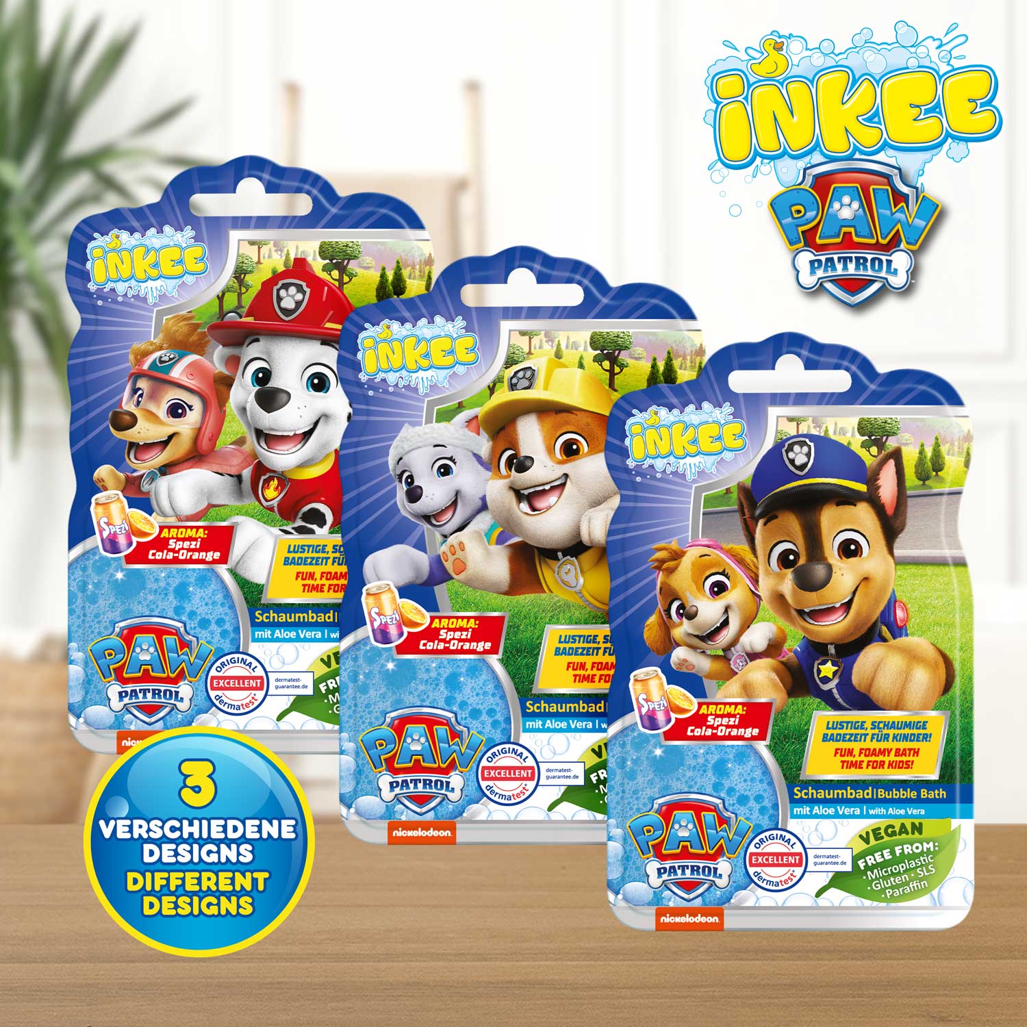 INKEE - Schaumbad Paw Patrol