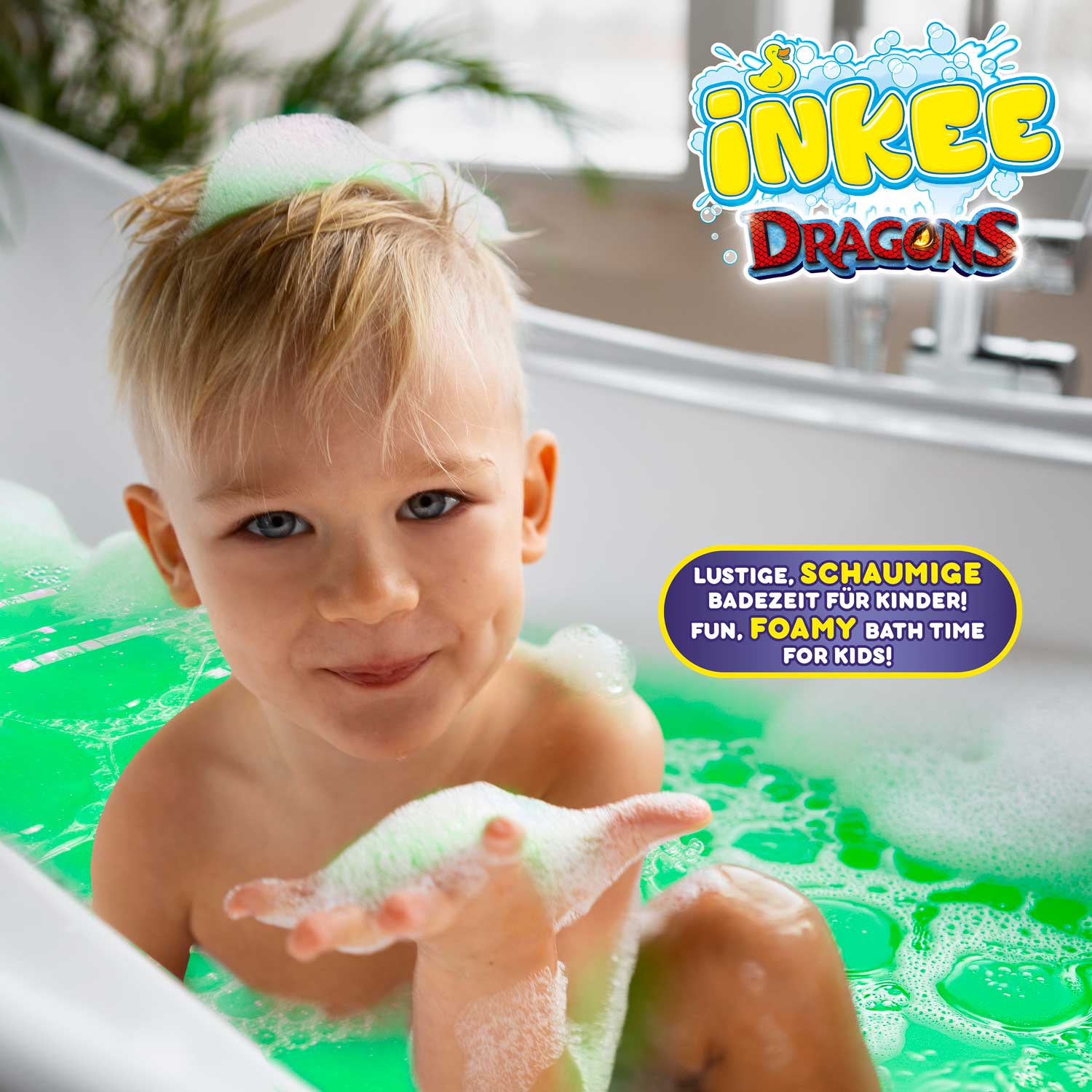 INKEE - Schaumbad Drachen