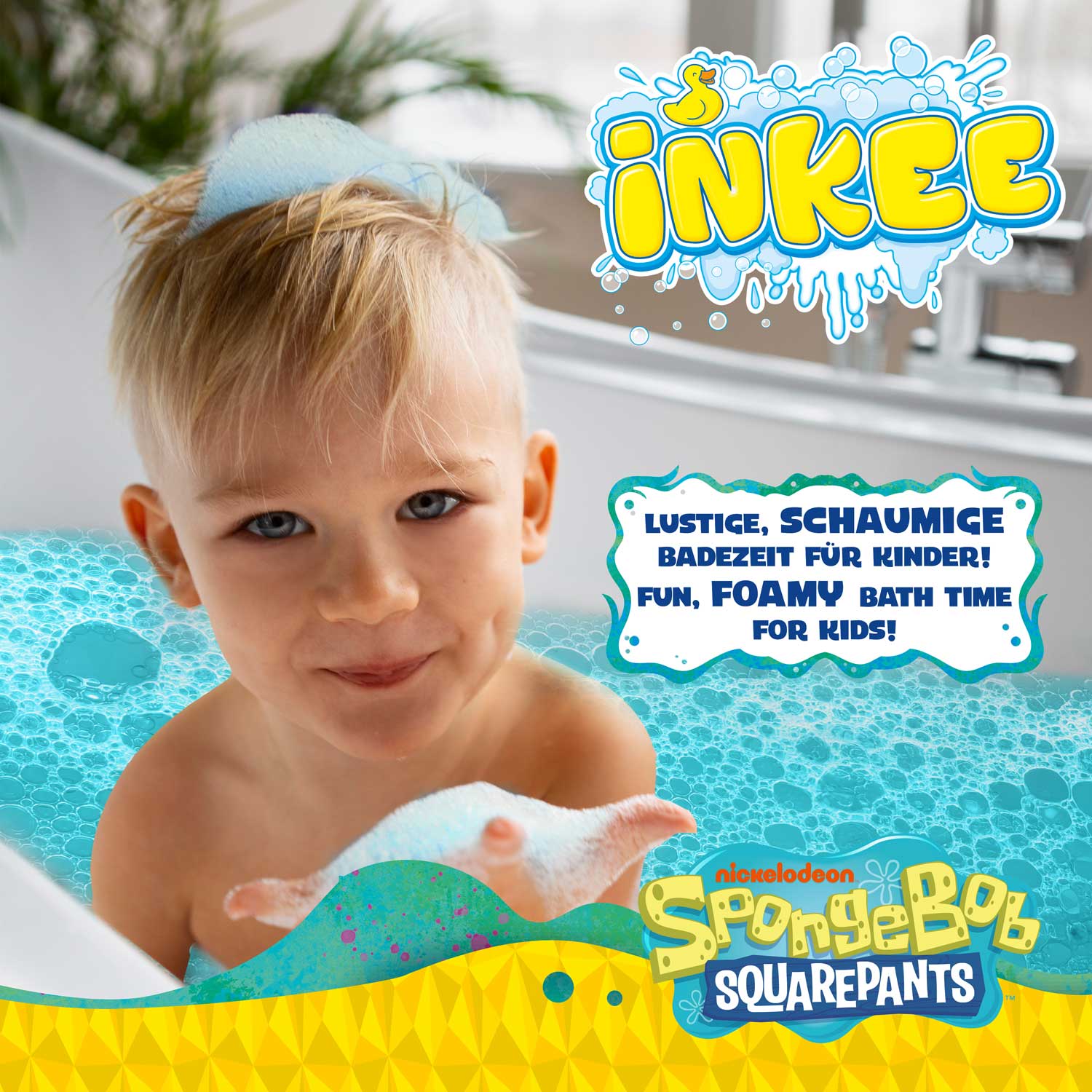 INKEE - Schaumbad SpongeBob
