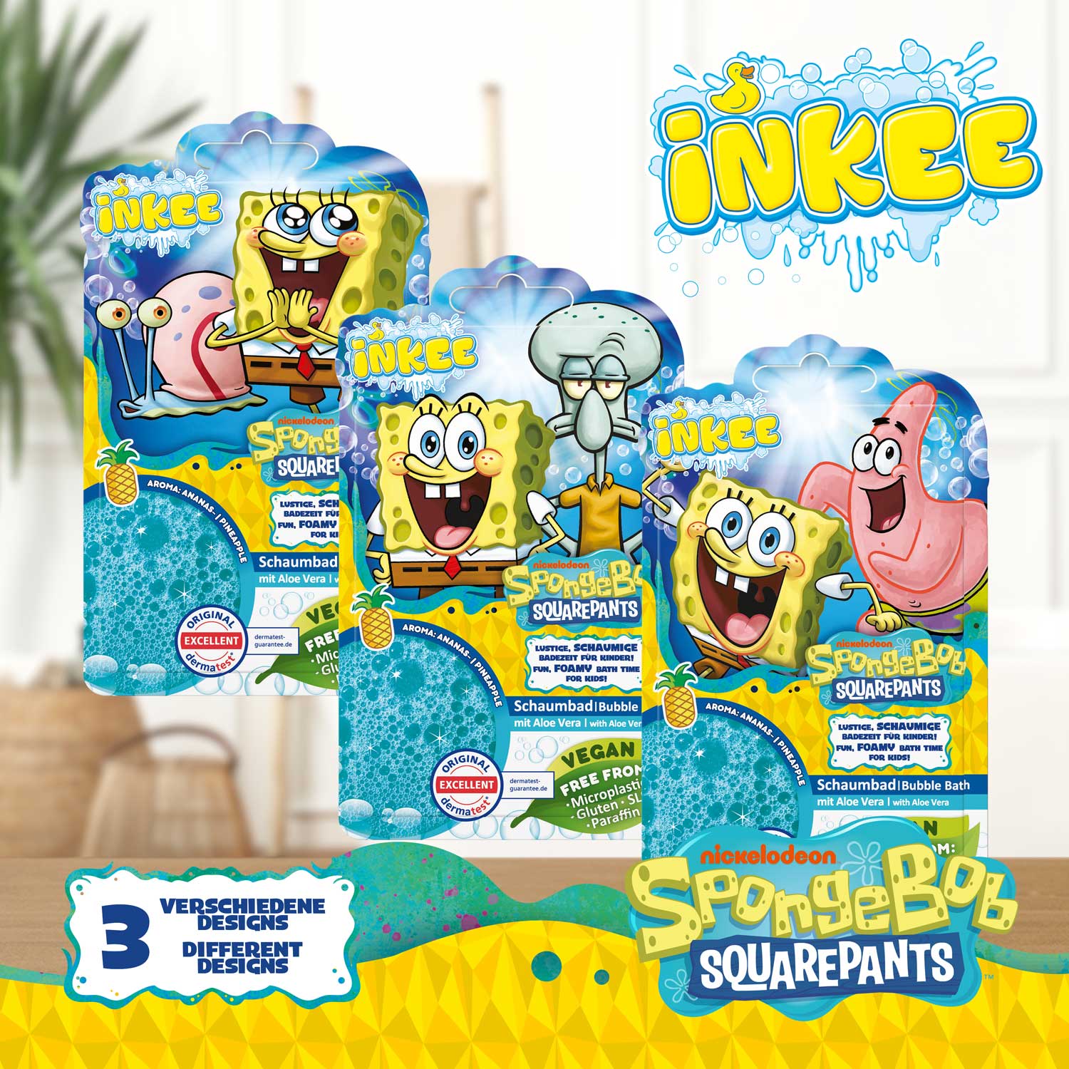 INKEE - Schaumbad SpongeBob