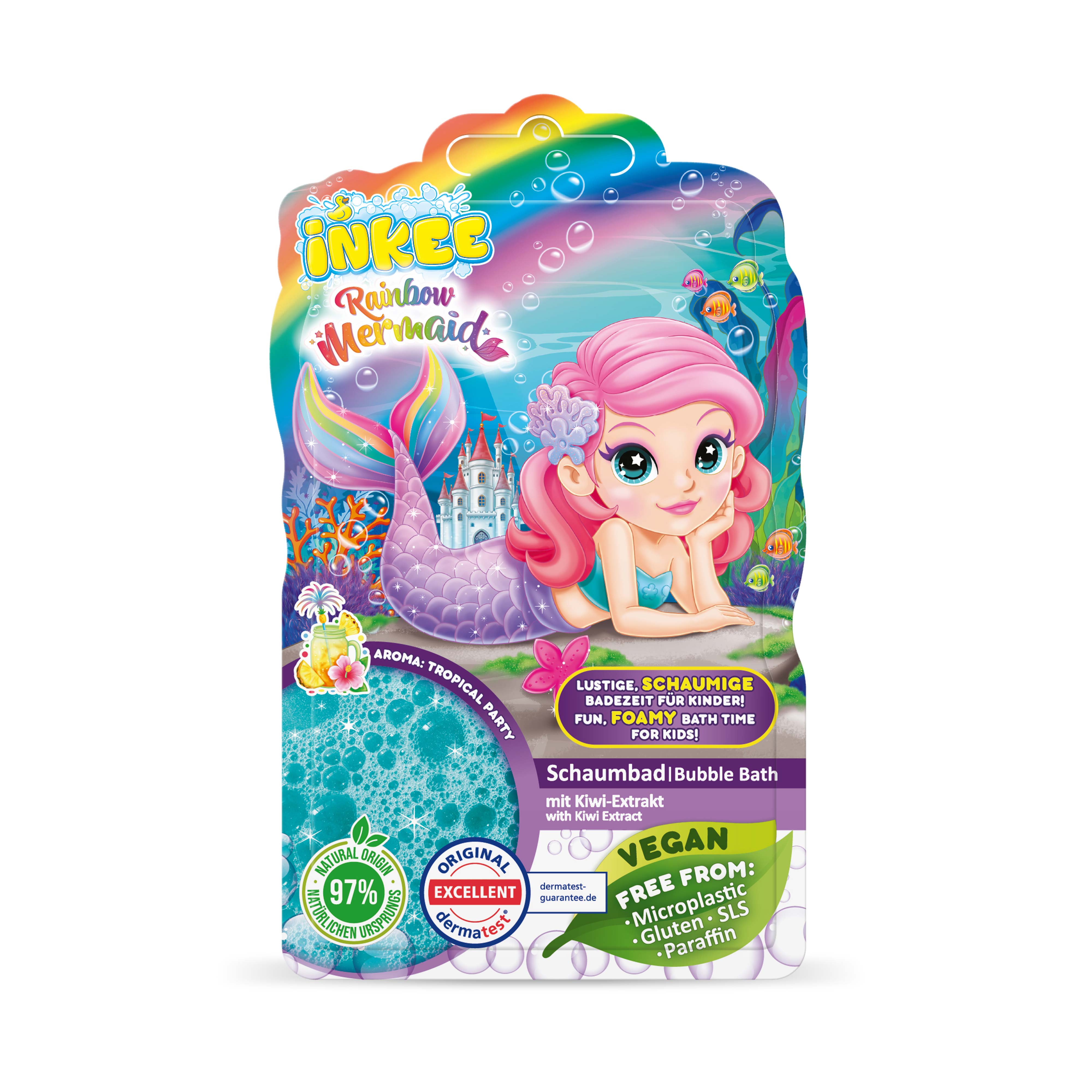 INKEE - Schaumbad Rainbow Mermaid