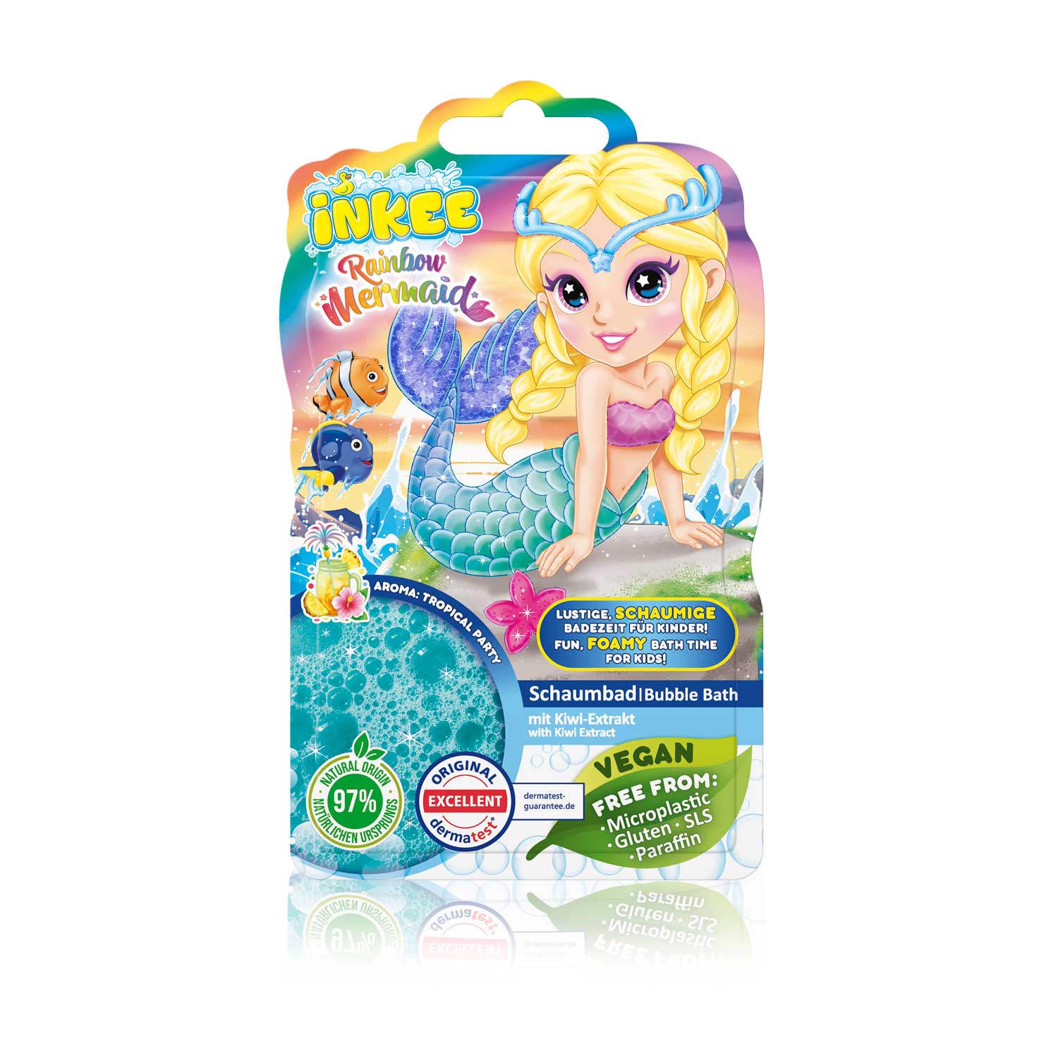 INKEE - Schaumbad Rainbow Mermaid