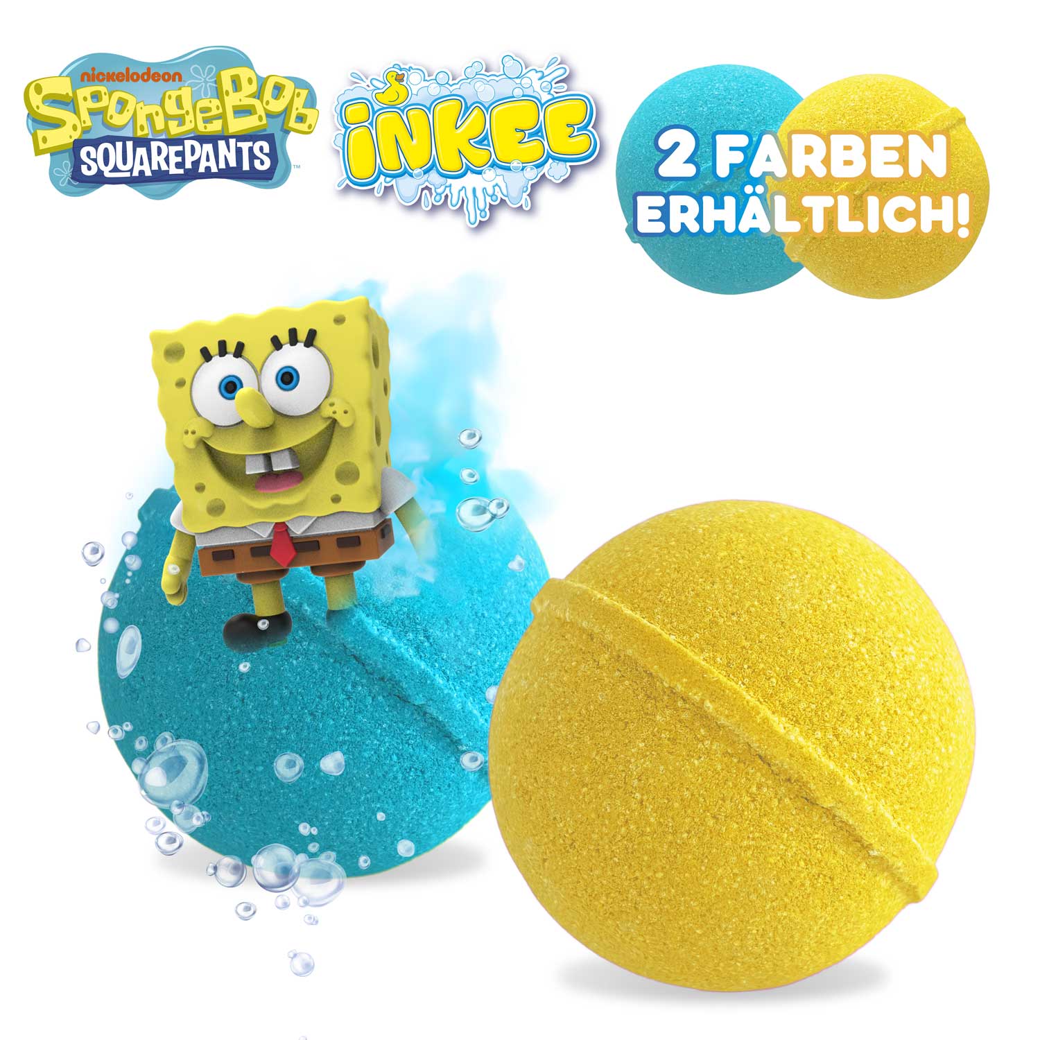 INKEE - SpongeBob Überraschungs-Badekugel