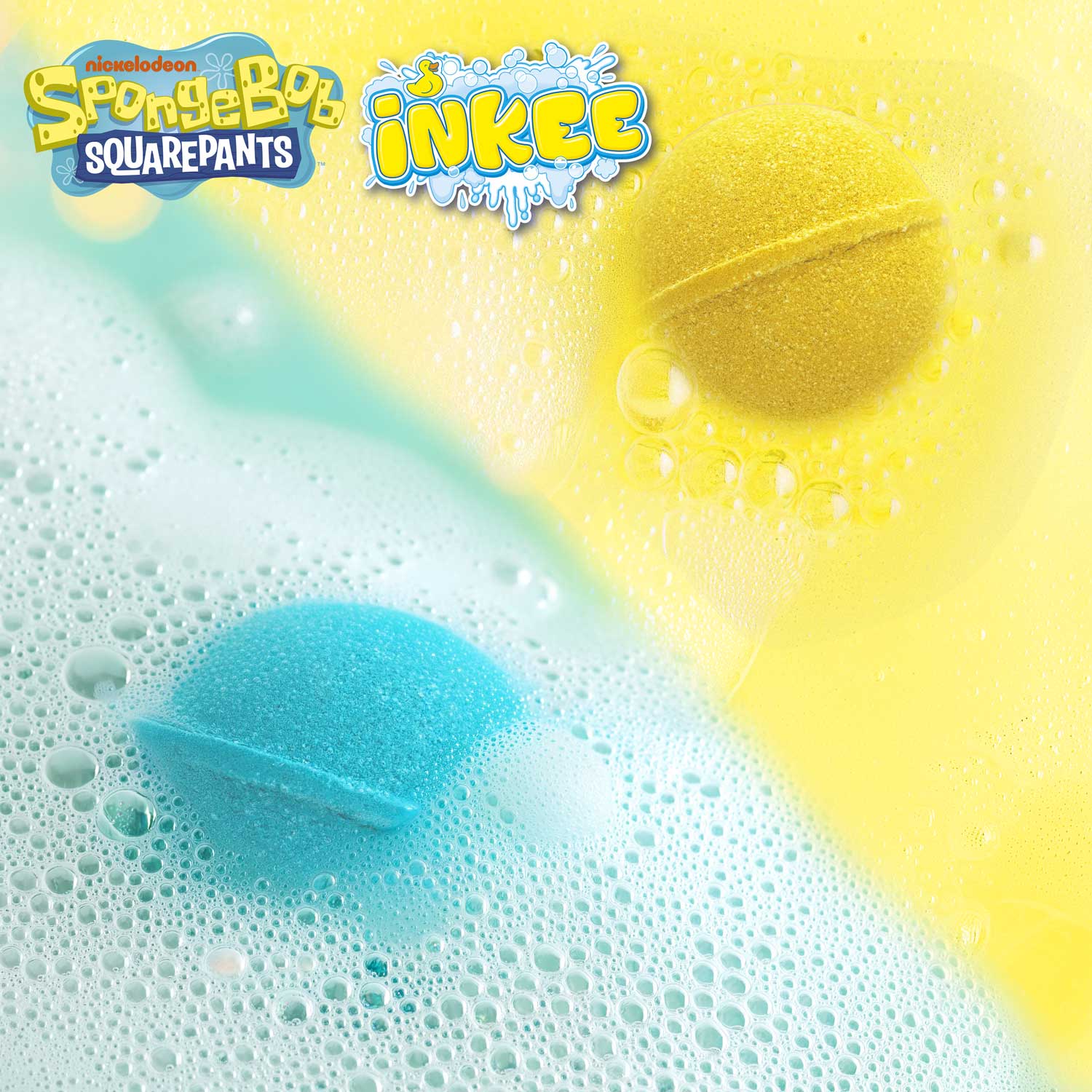 INKEE - SpongeBob Überraschungs-Badekugel