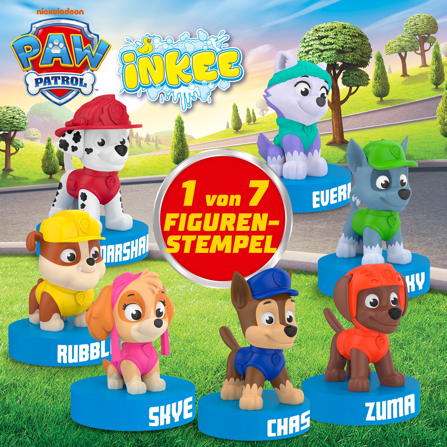 INKEE - Paw Patrol Überraschungs-Badekugel